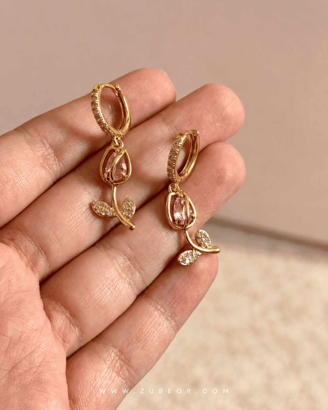Set completo tulipán rosa 6