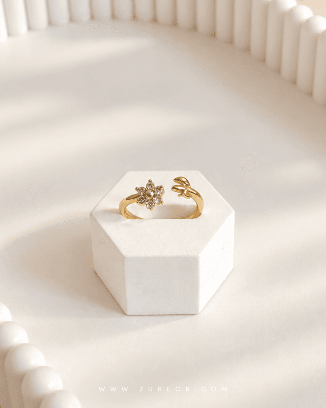 Anillo flor Nomeolvides 5