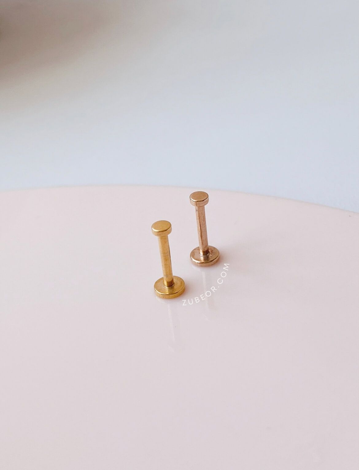 Piercing helix o tragus tope plano 11