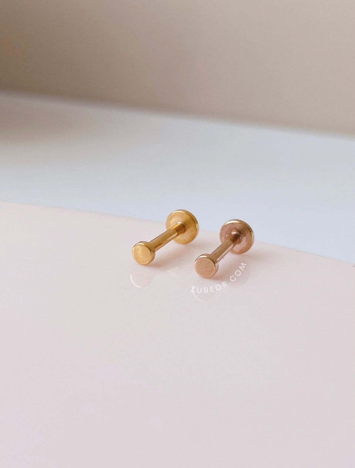 Piercing helix o tragus tope plano 9