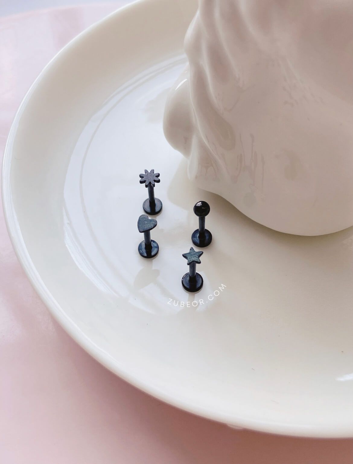 Piercing helix o tragus tope plano 3