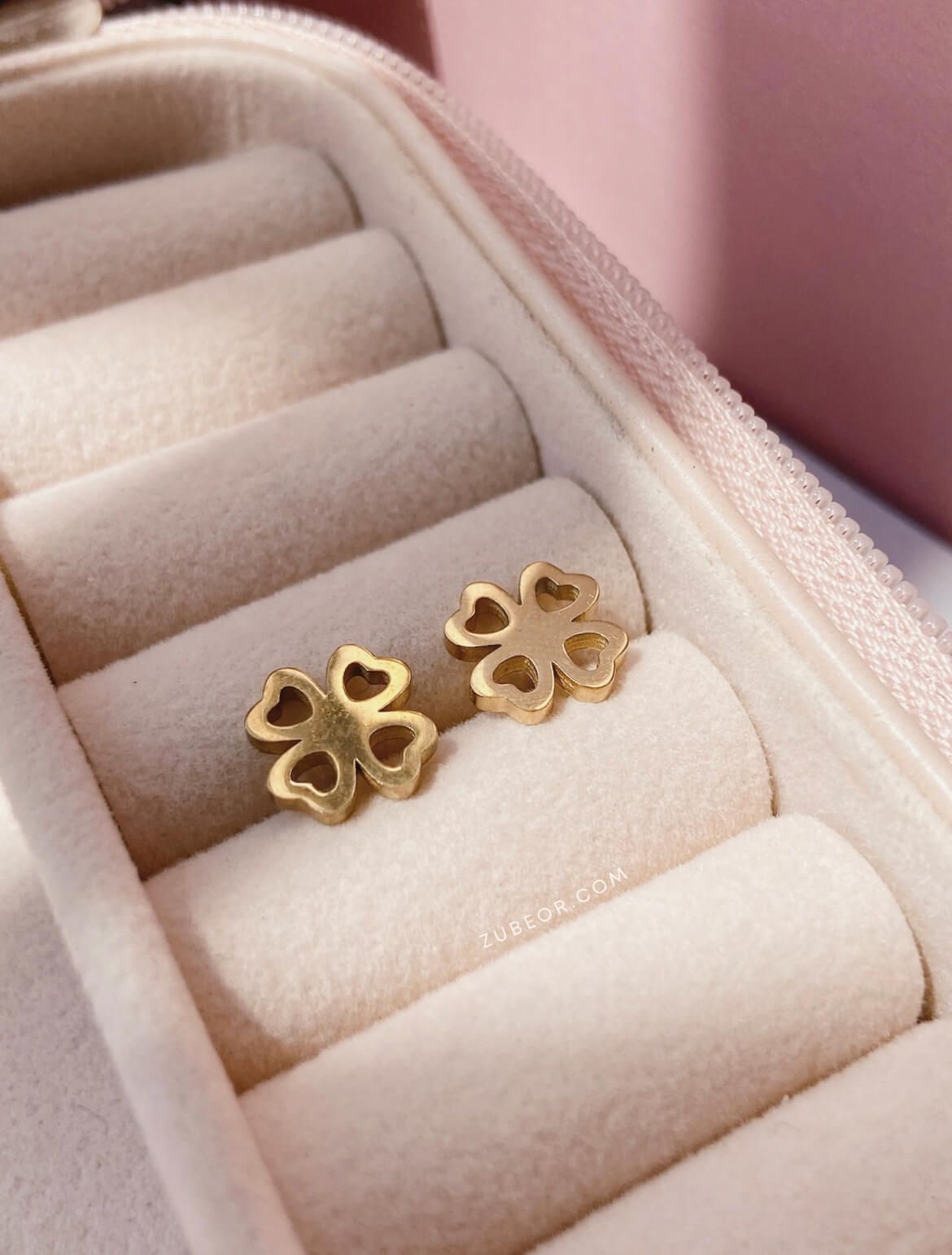 Aretes trebol 3