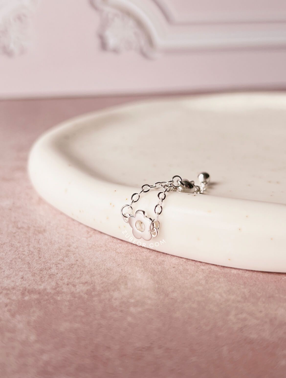Anillo ajustable flor 3