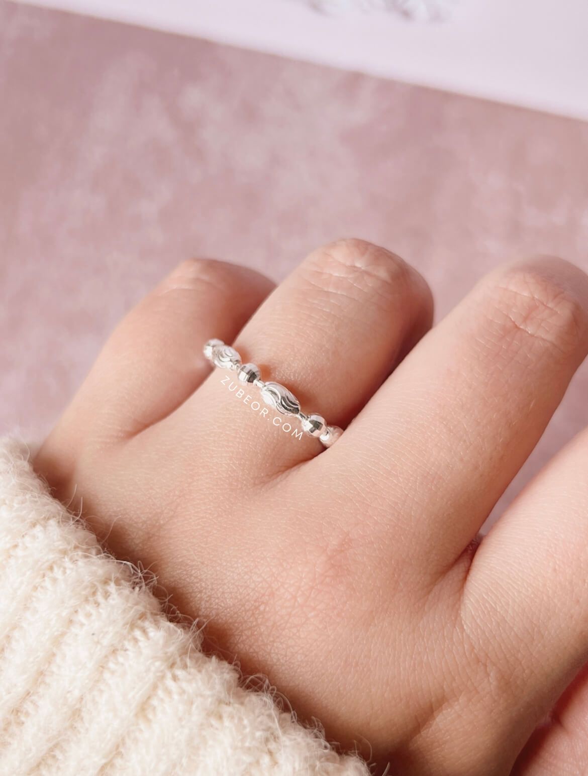 Anillo ajustable elipse 2