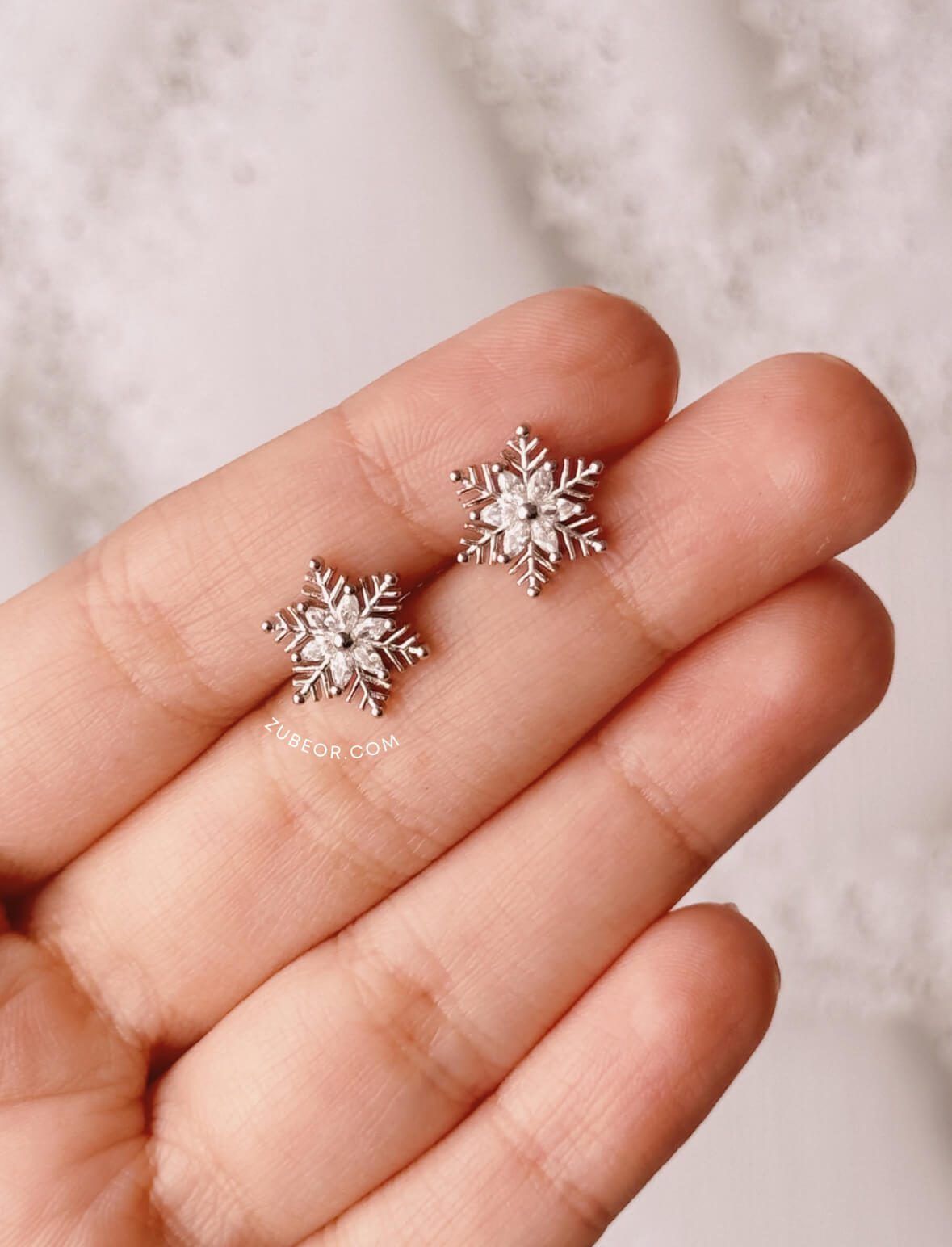 Aretes copo de nieve hexagonal 6