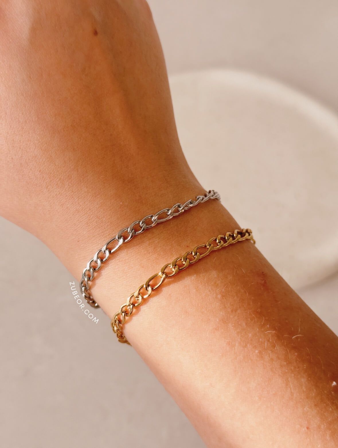 Pulsera eslabones abiertos