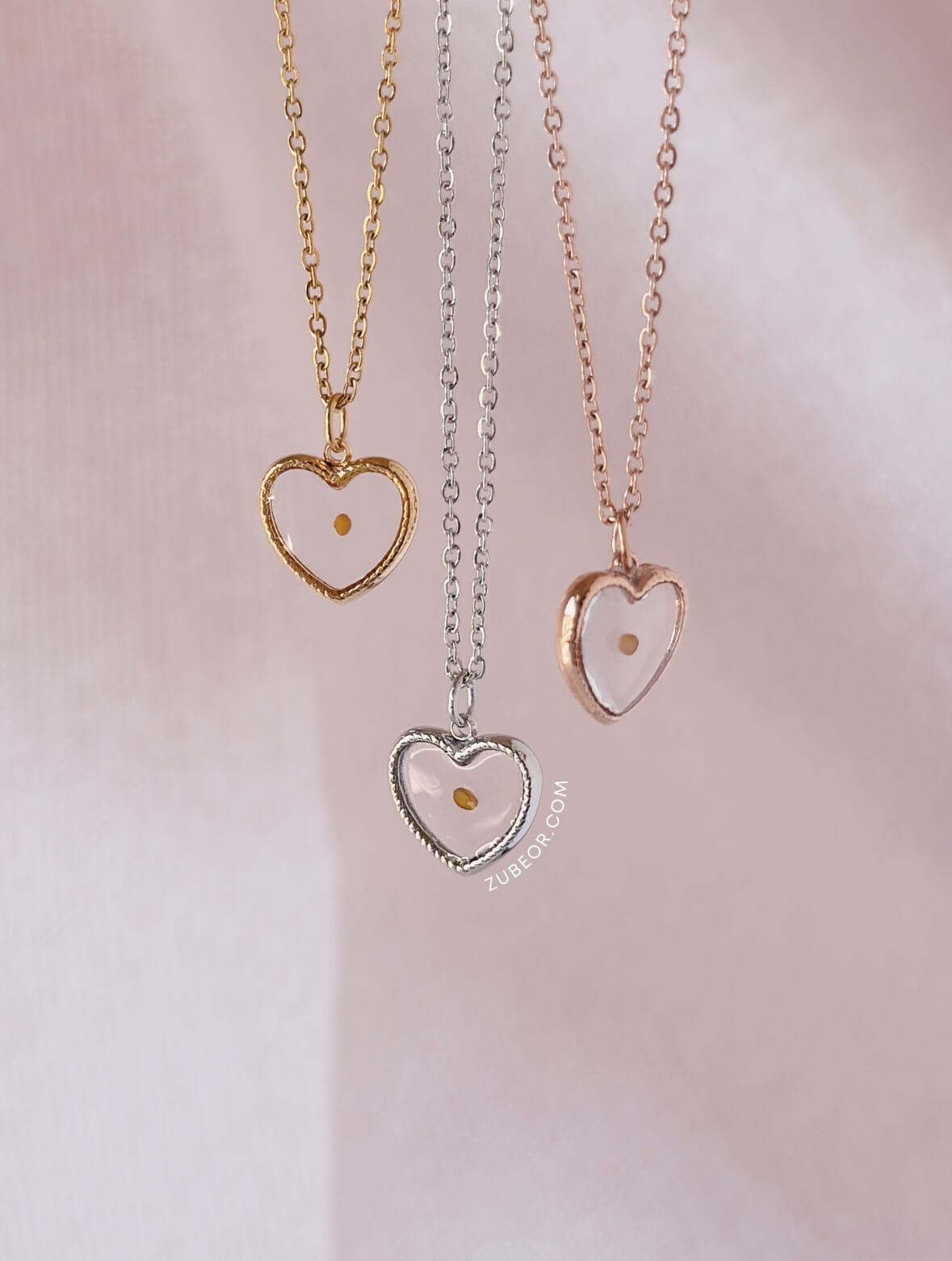 Cadena semilla de fe corazón 2