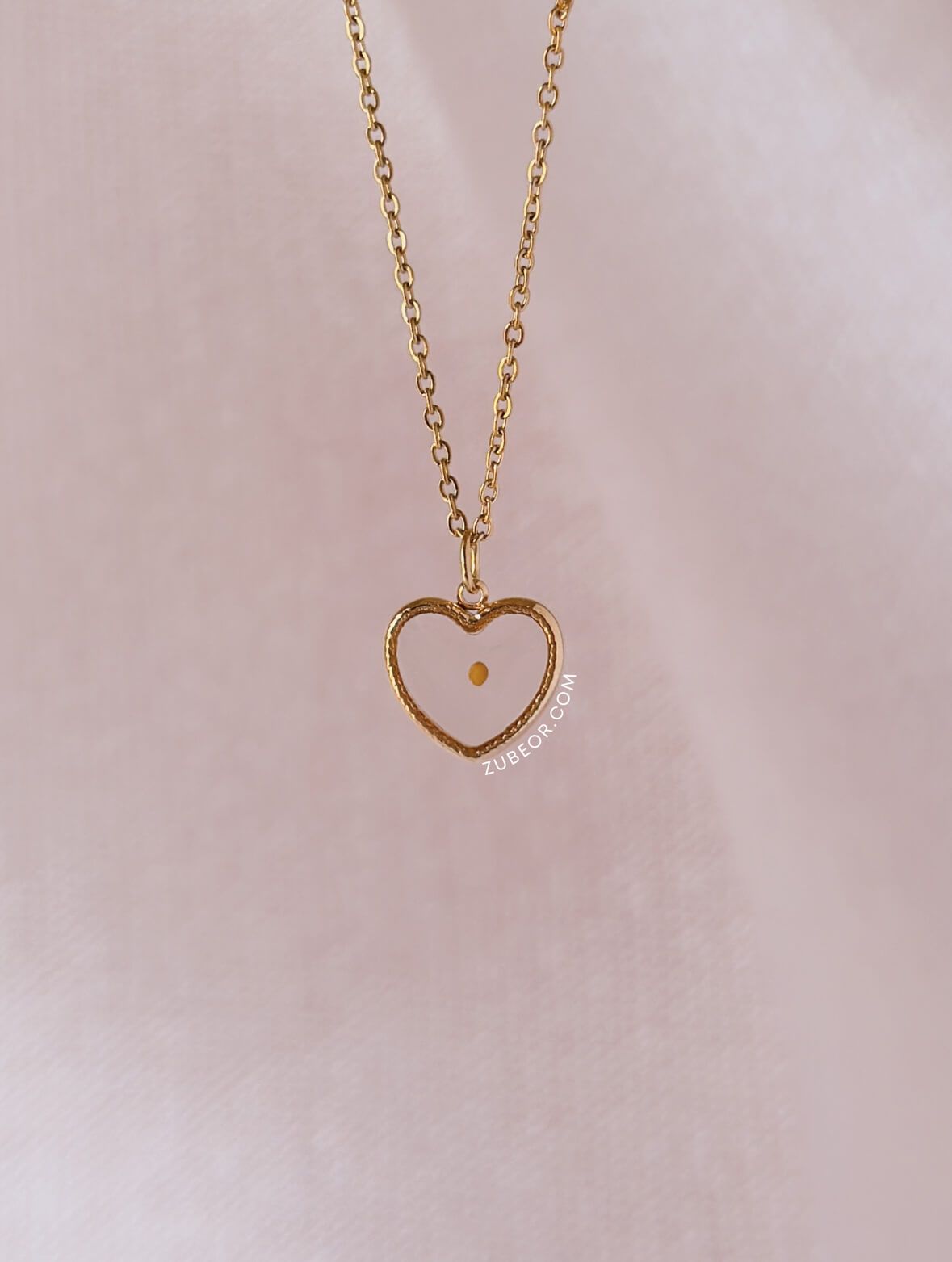 Cadena semilla de fe corazón 4