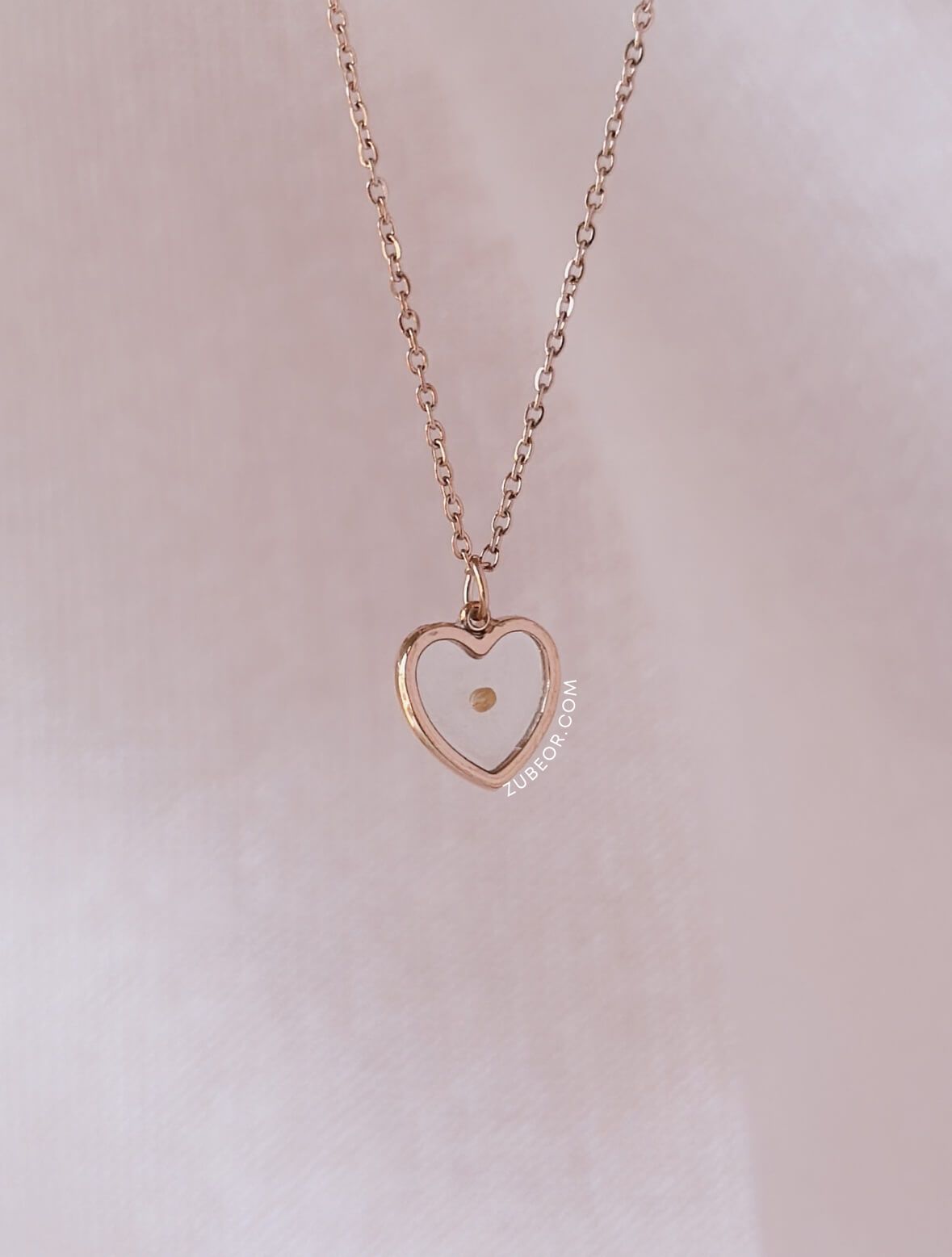 Cadena semilla de fe corazón 6