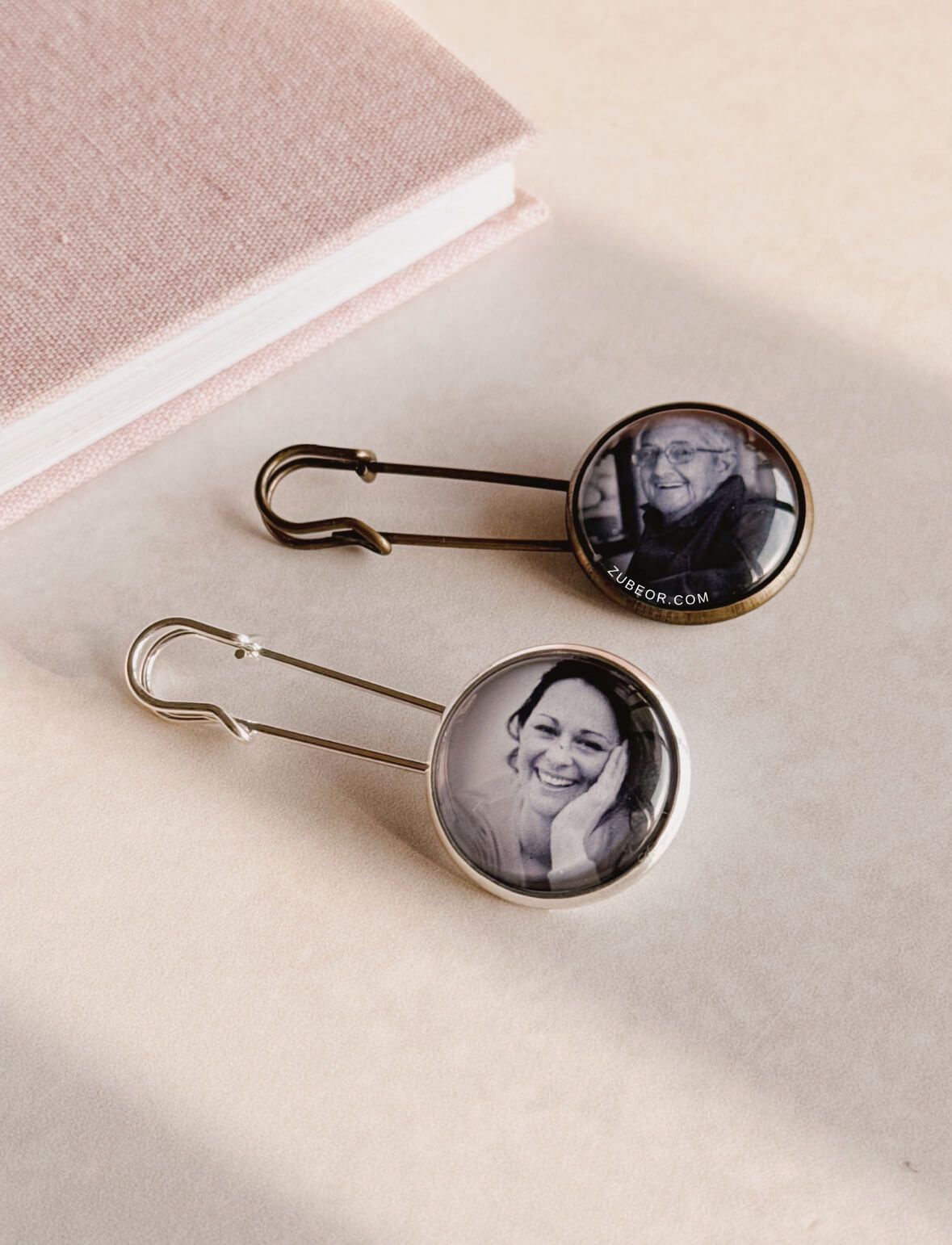 Camafeo broche para Botonier (personalizado con pago previo) 5