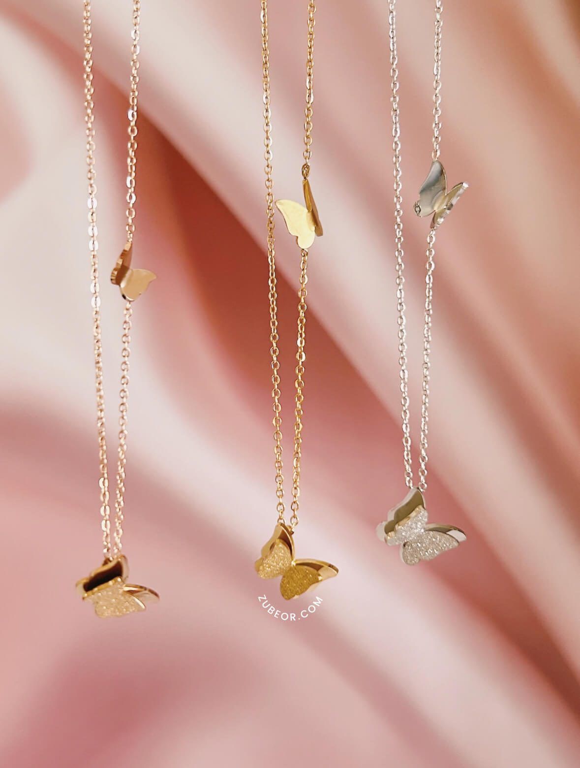 Cadena Mariposa de Acero 10