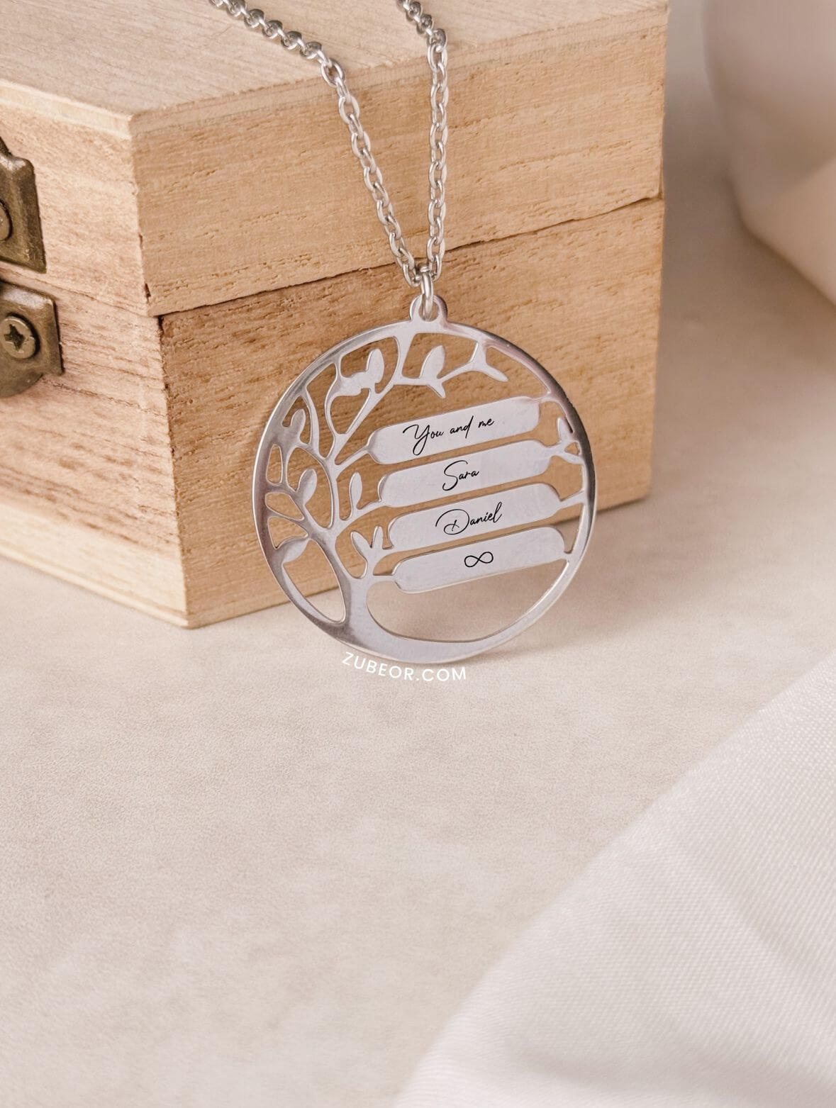 Cadena árbol de la vida grabada (solo con pago previo) 3