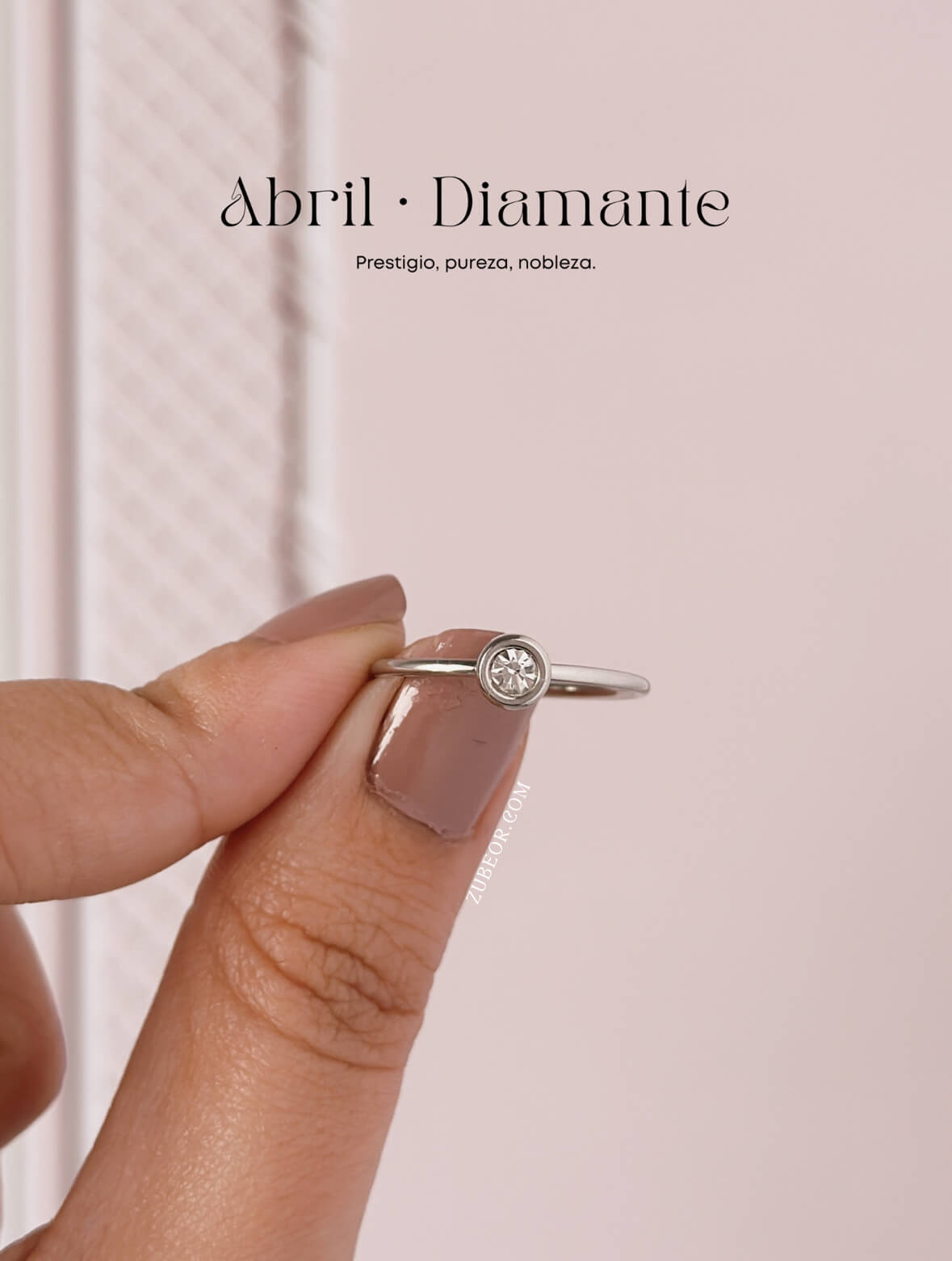 Anillo piedra de mes 21