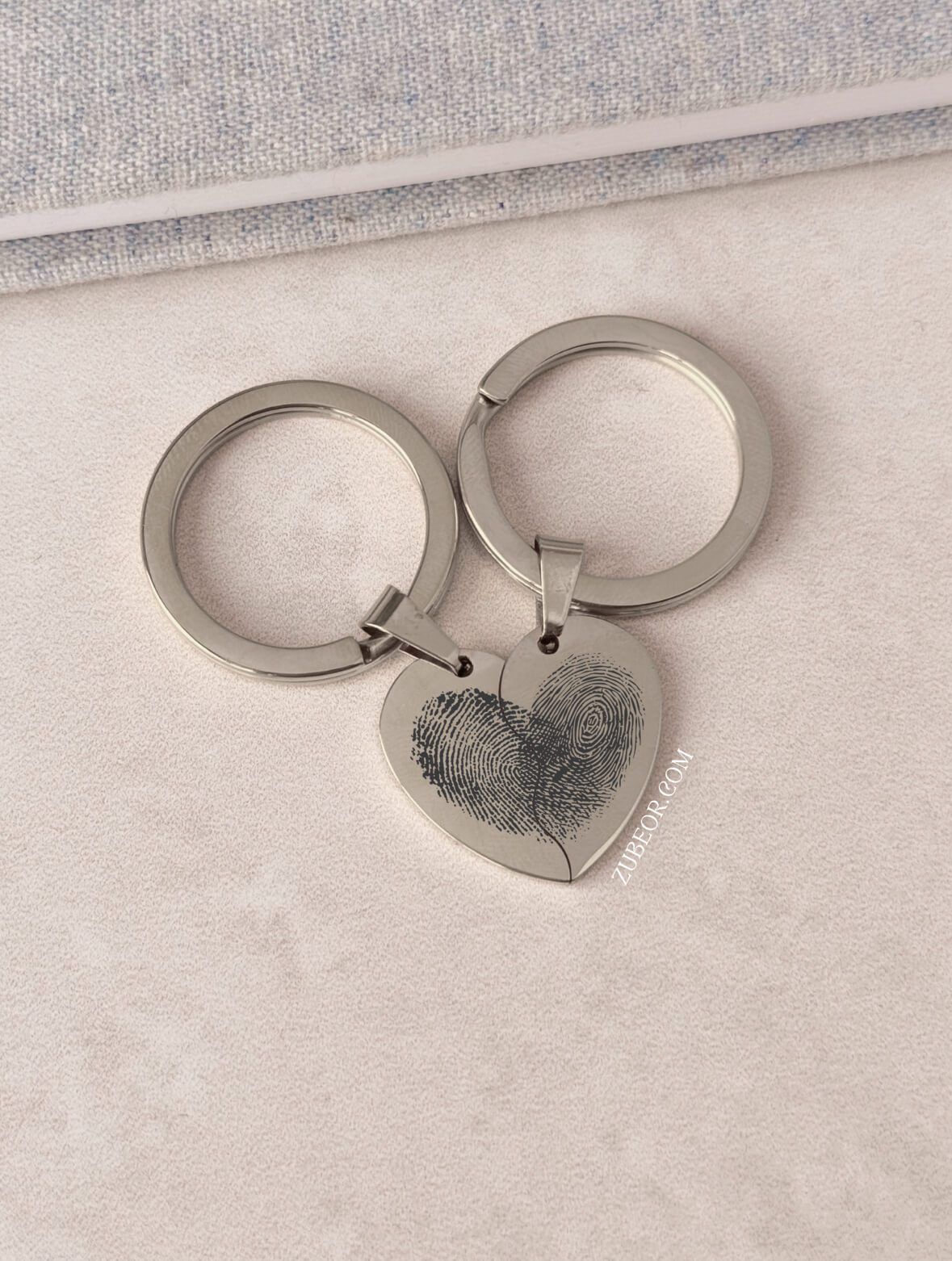 Set de cadenas corazón grabado (solo con pago previo) 6