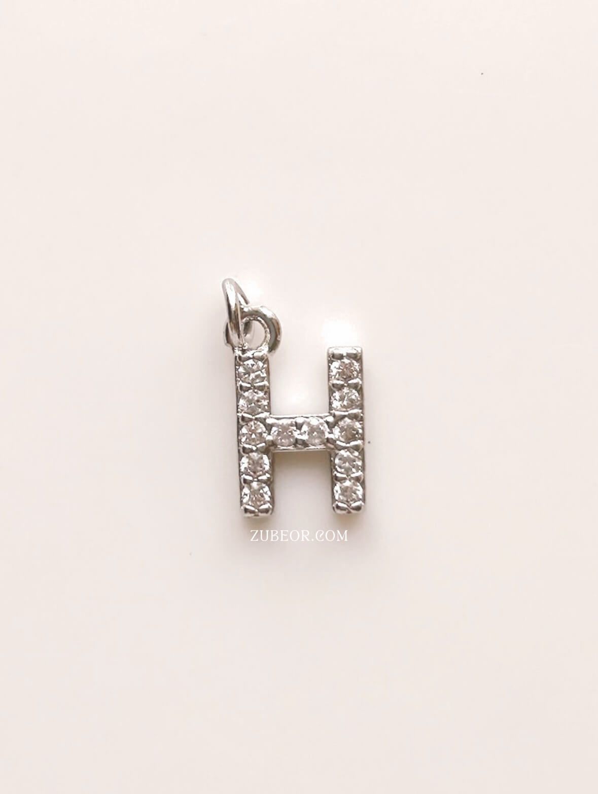Dijes de letras cristales 15