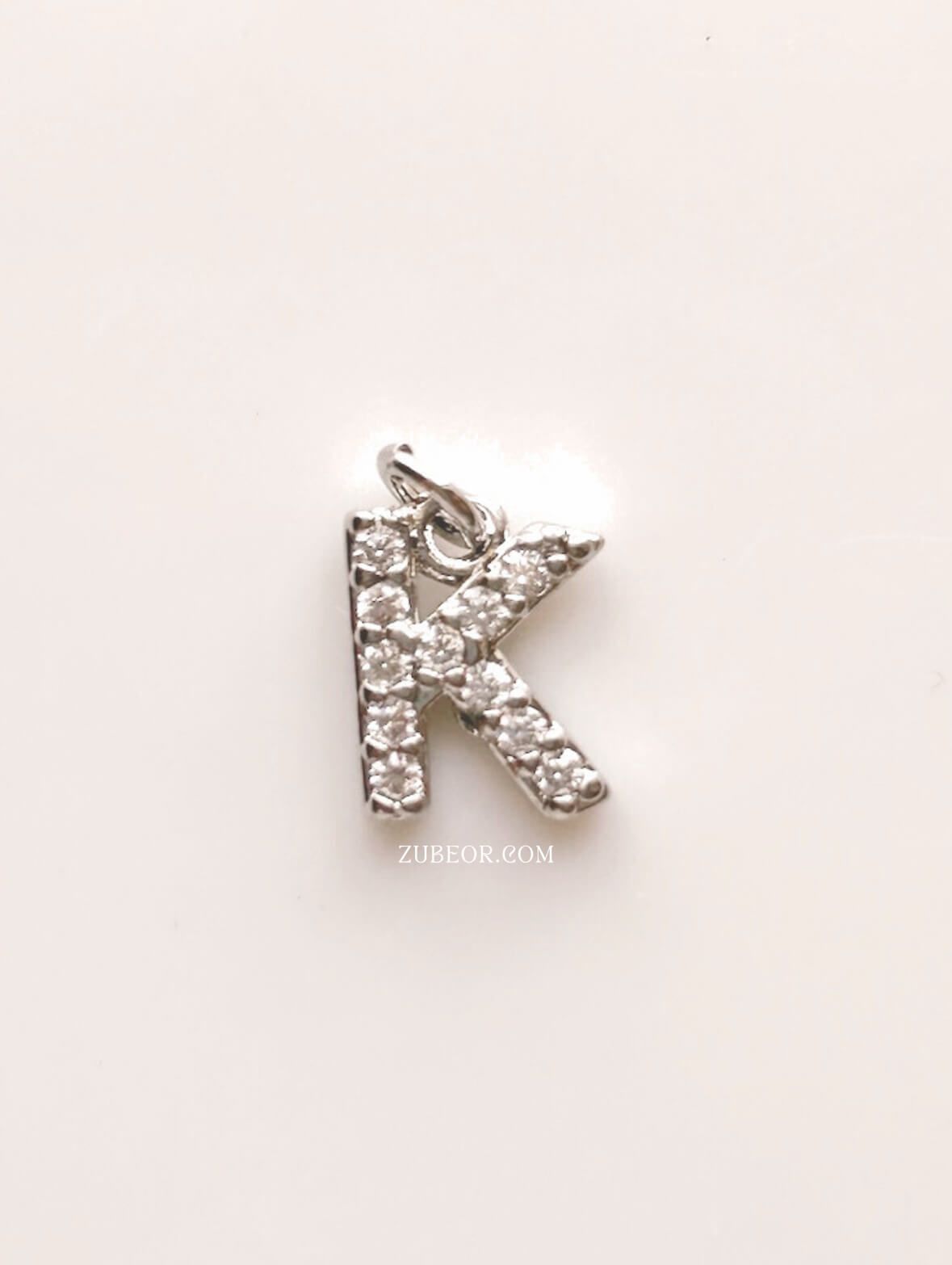 Dijes de letras cristales 13