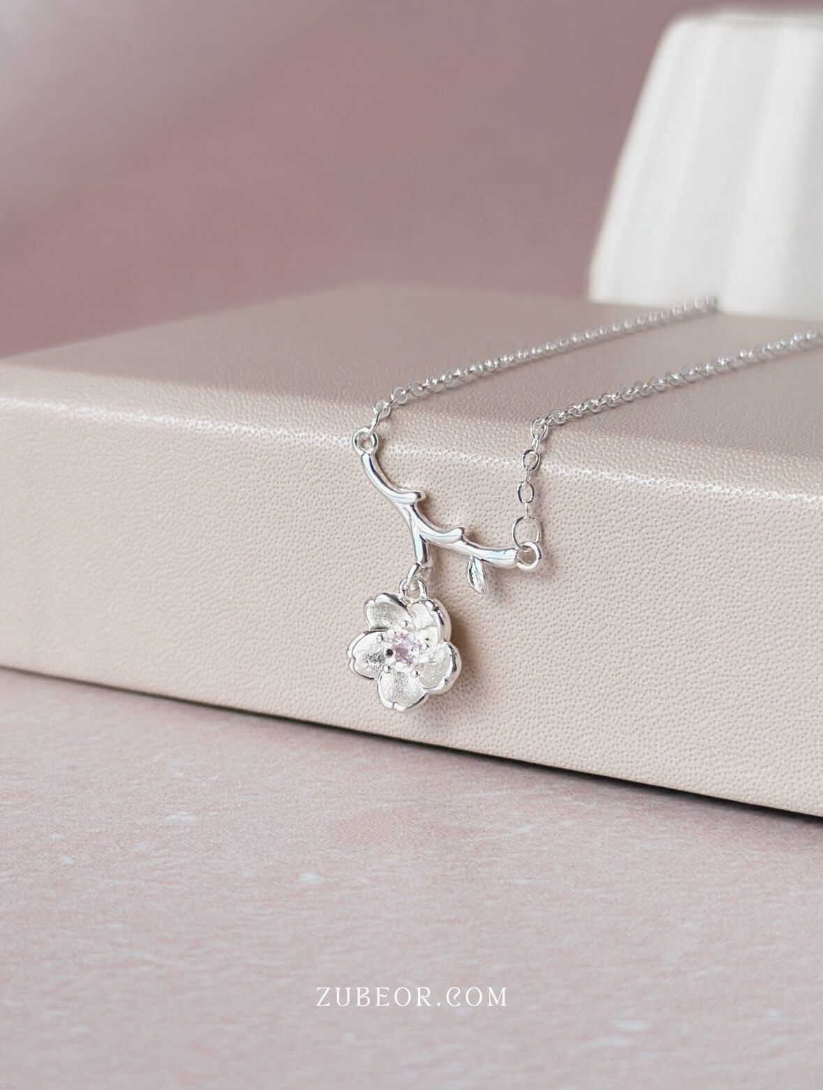 Cadena sakura rosa 4