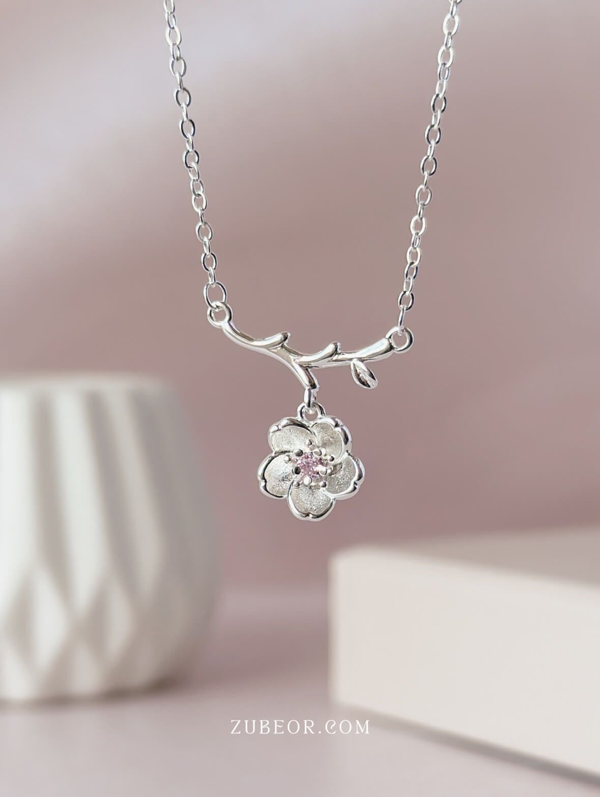 Cadena sakura rosa