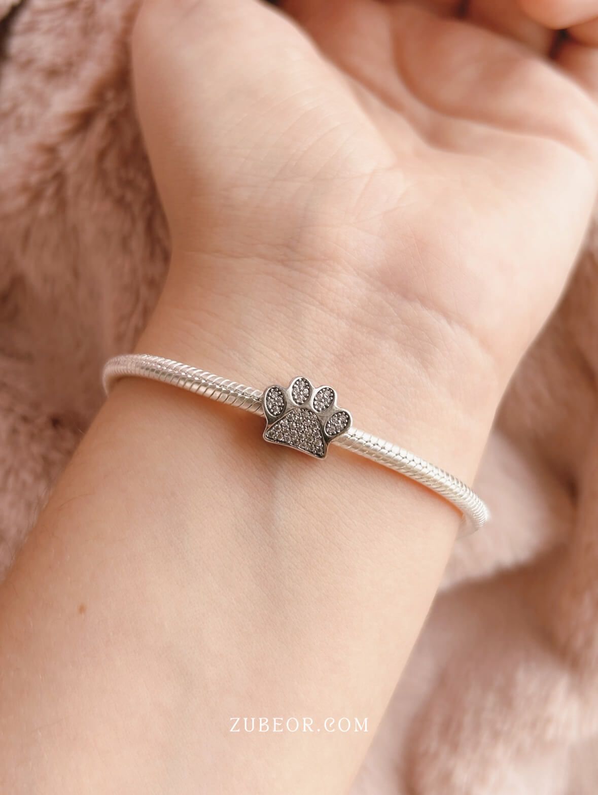 Charm huella cristal 4