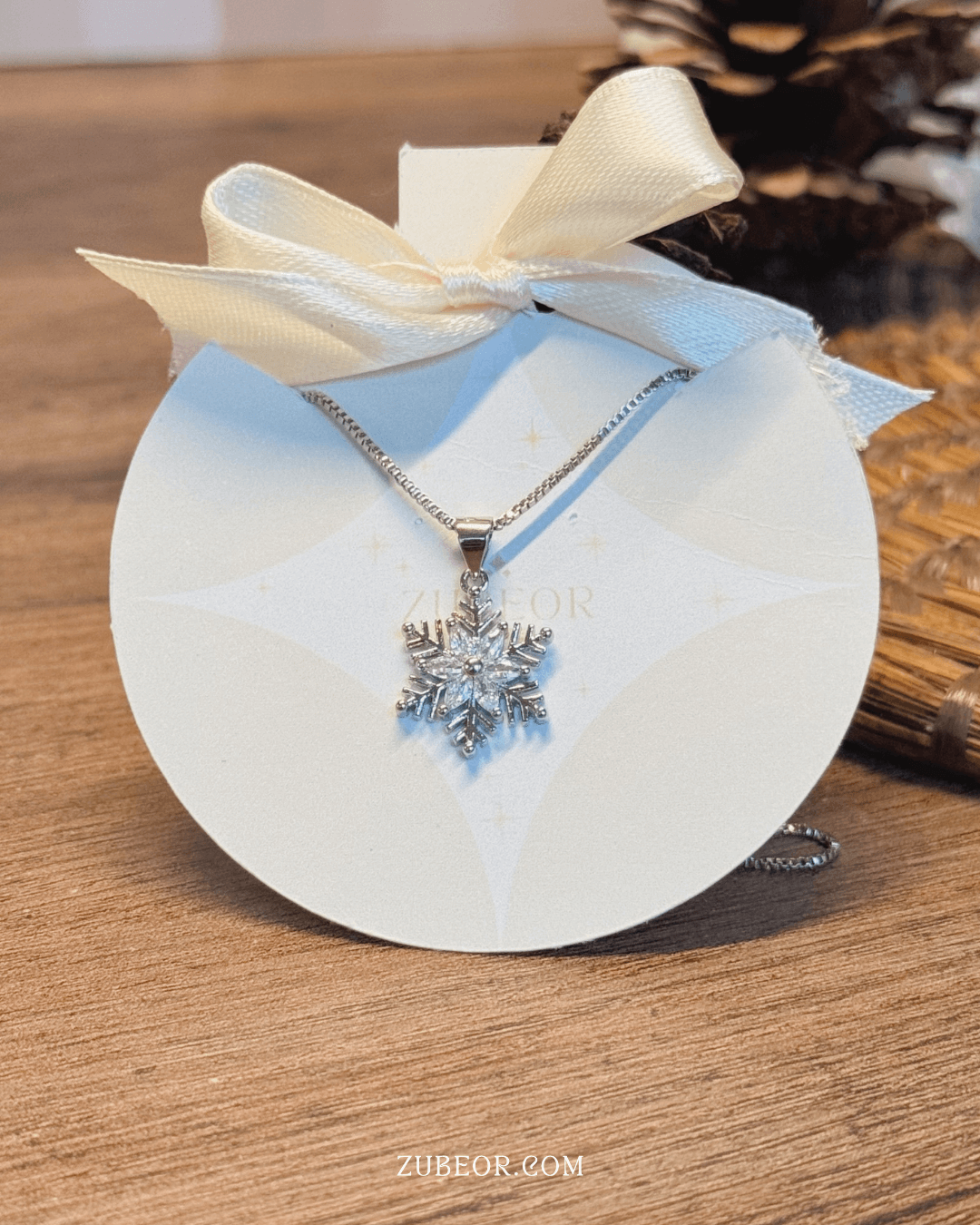 Cadena copo de nieve hexagonal 3