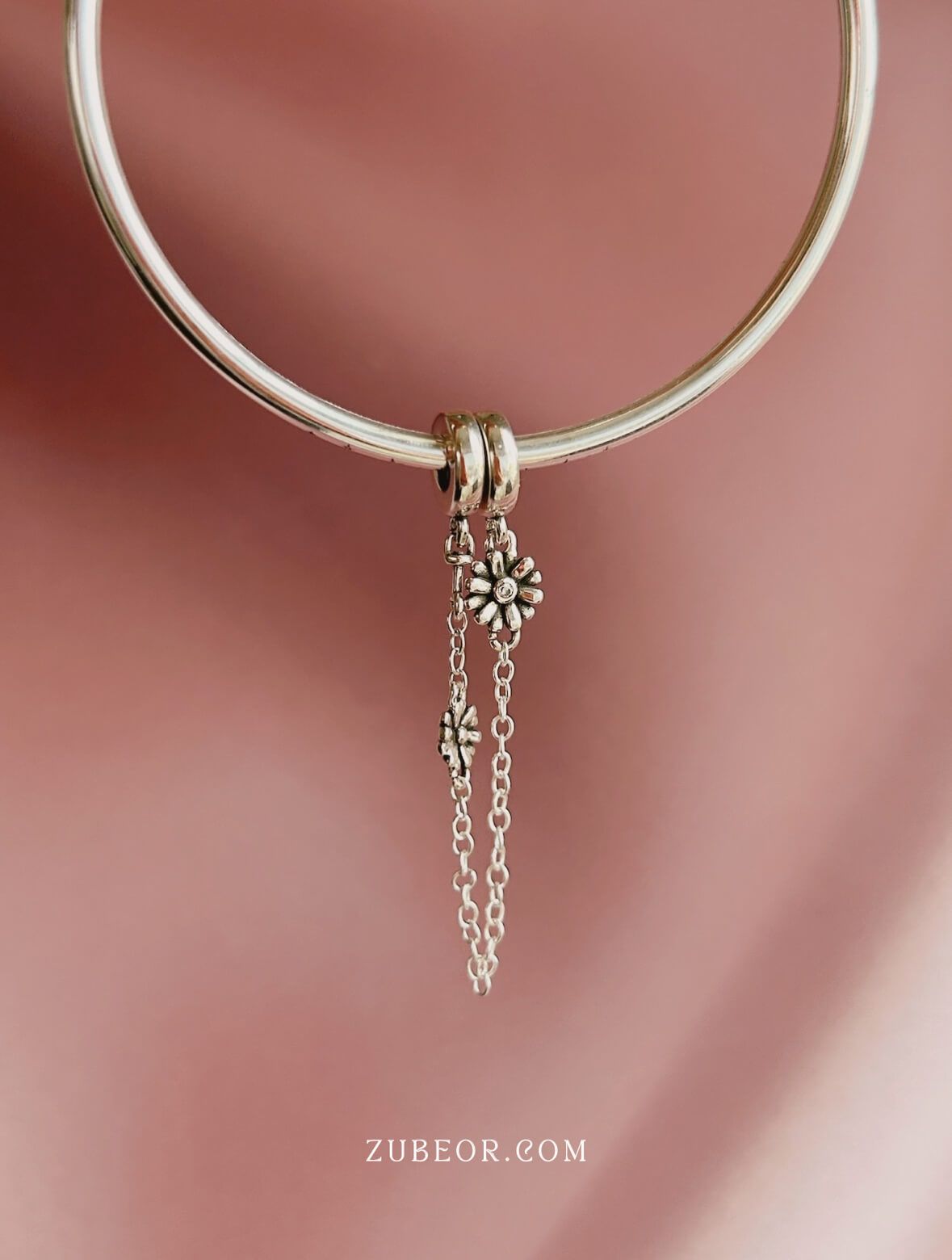Charm cadena flores 2