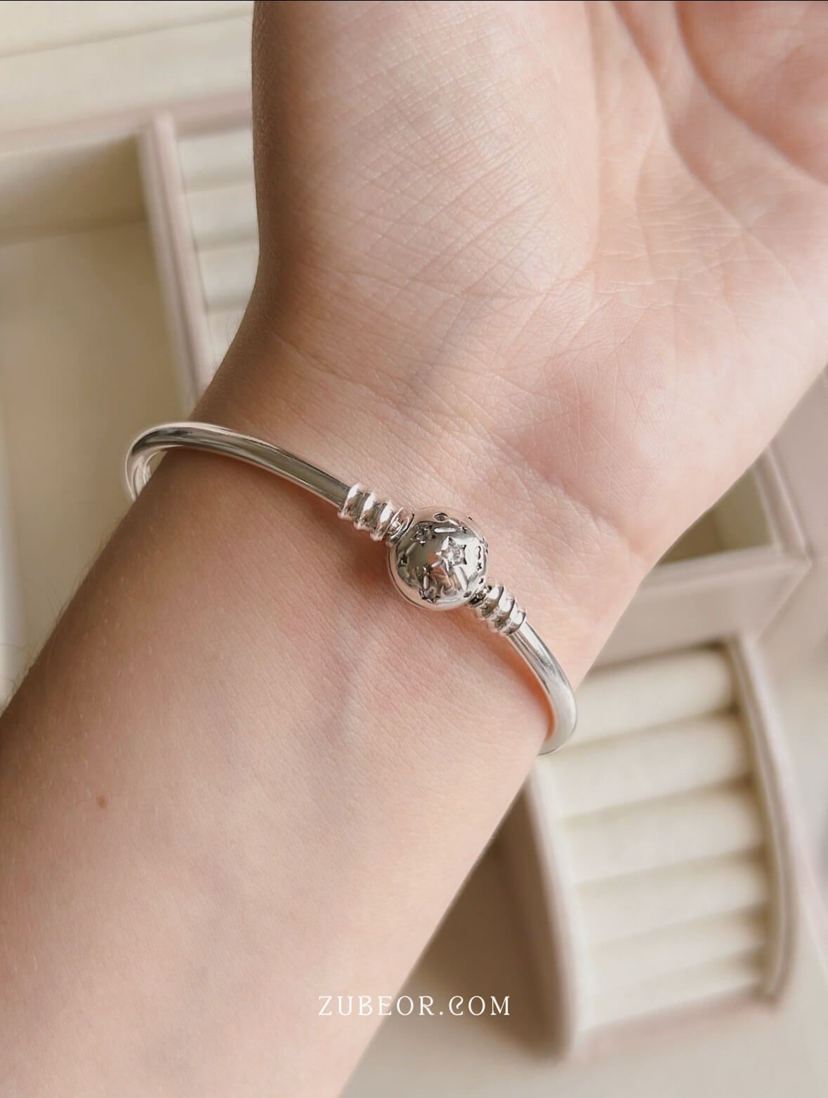Pulsera constelación plateada 2