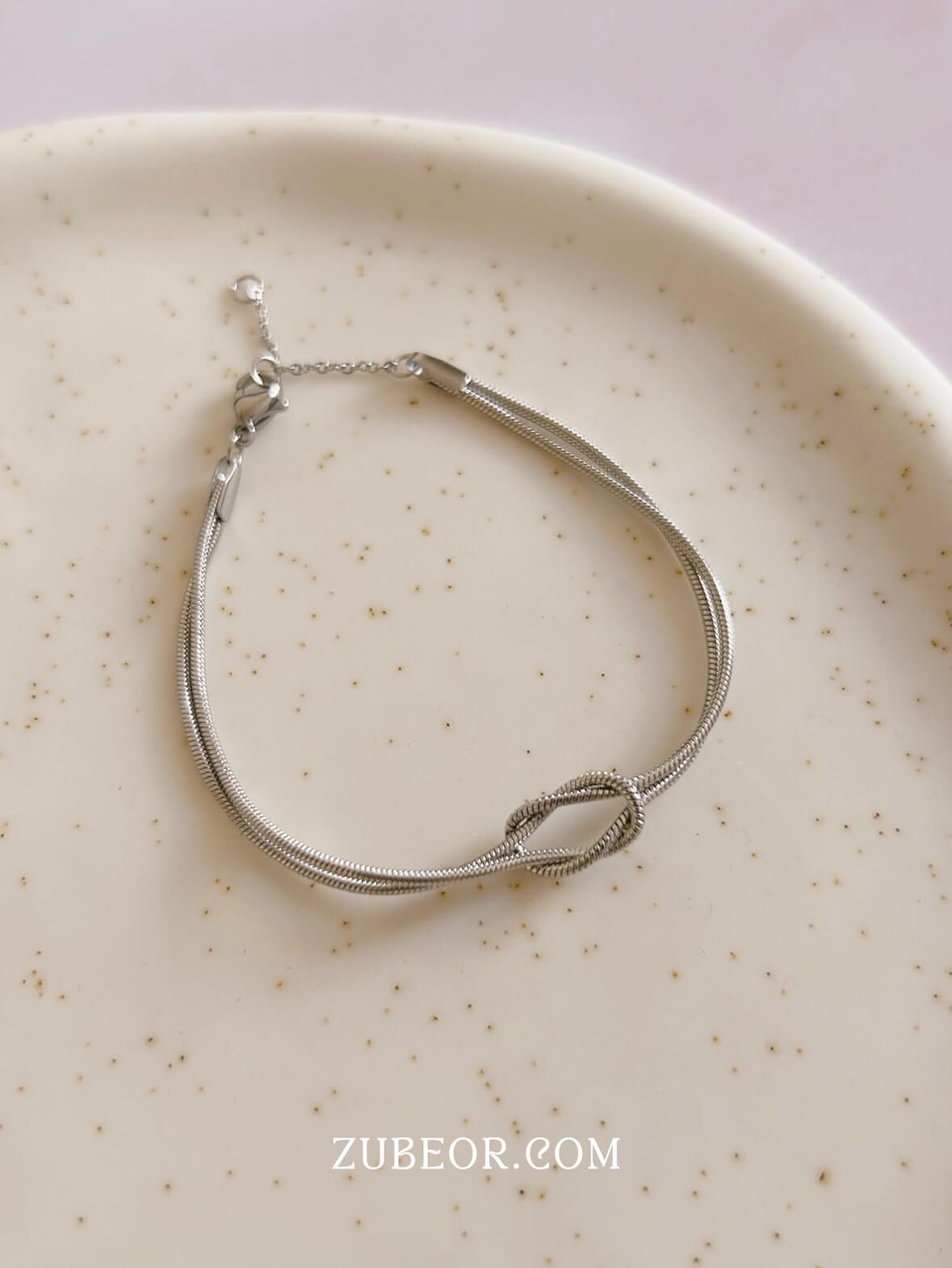 Pulsera lazo inquebrantable de acero 7