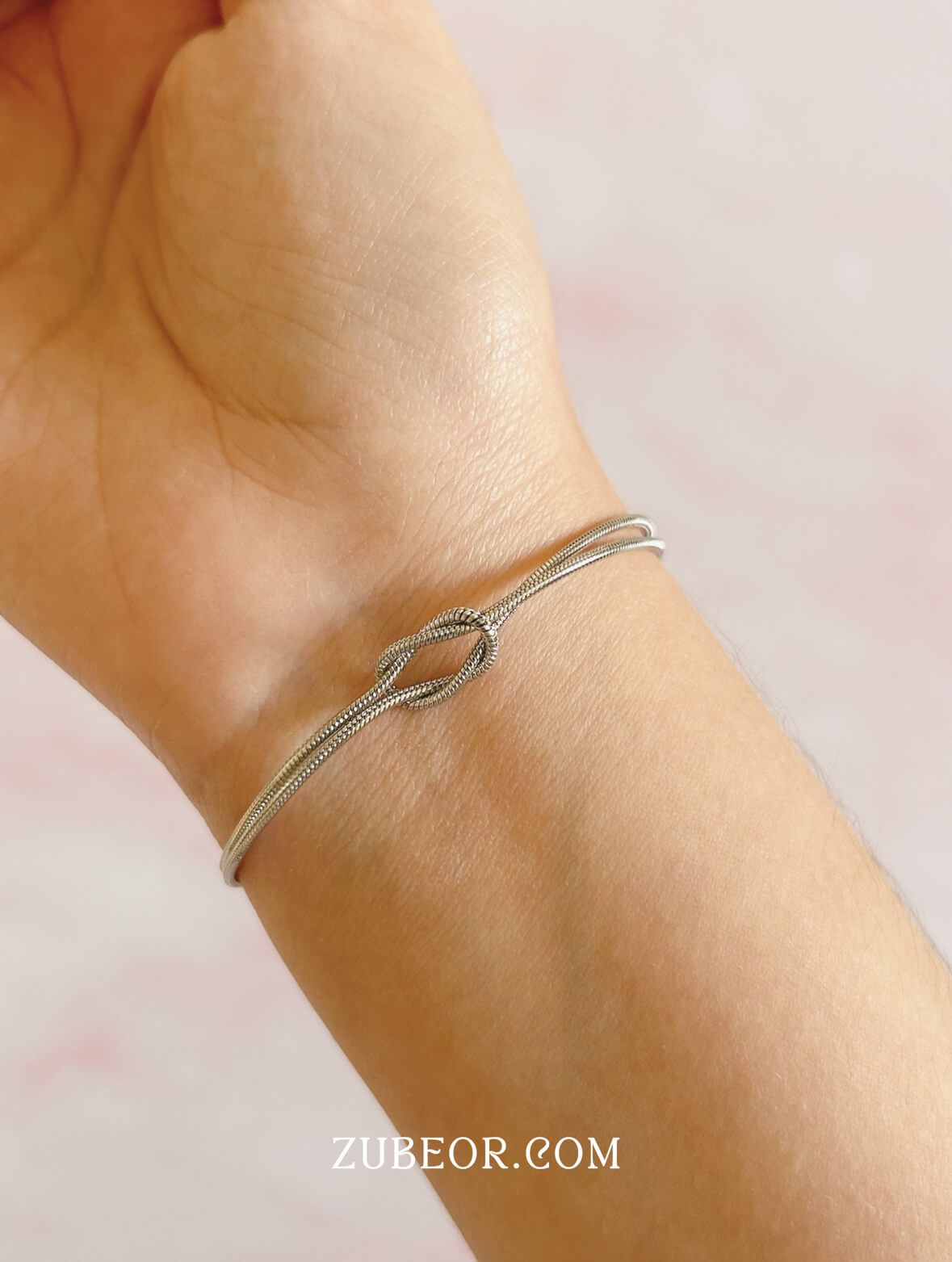 Pulsera lazo inquebrantable de acero 5