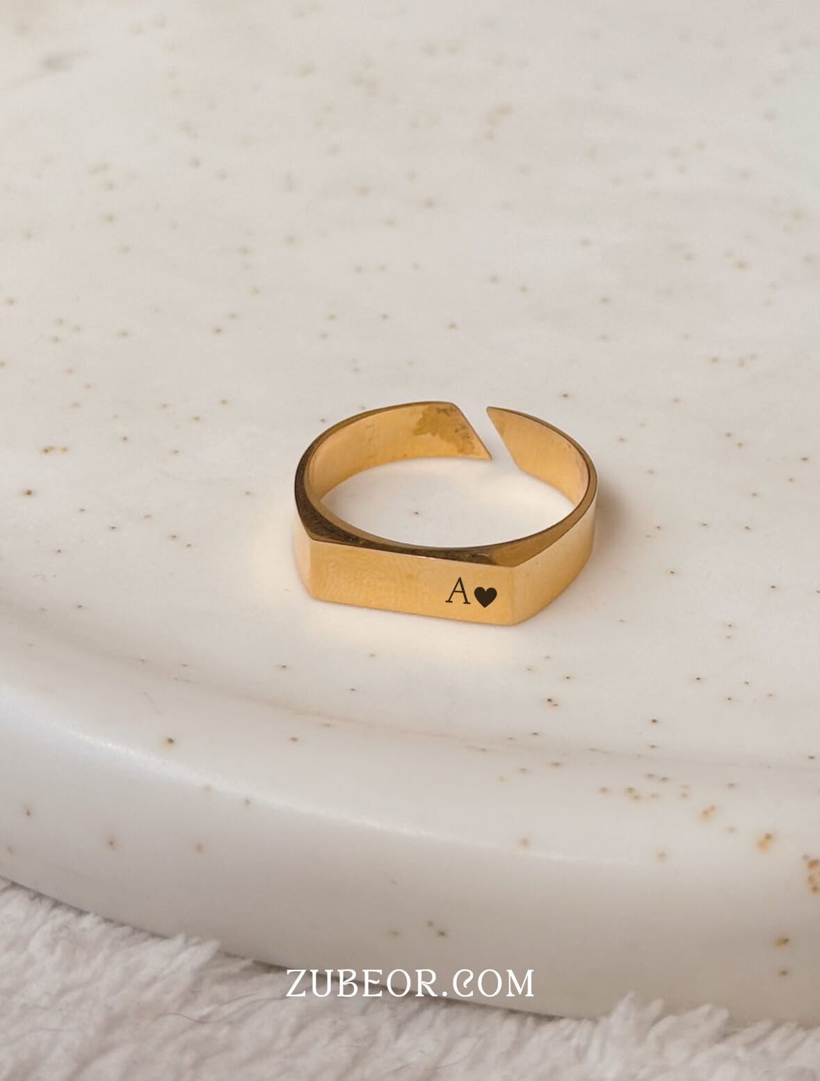 Anillo grabado grueso (con pago previo) 4