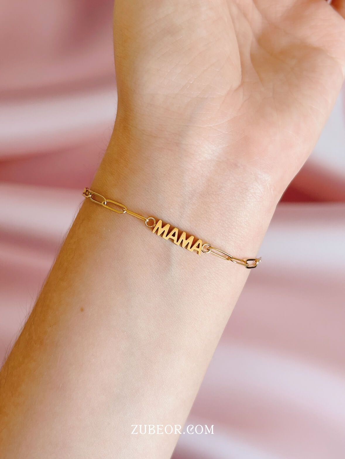 Pulsera mamá eslabones largos