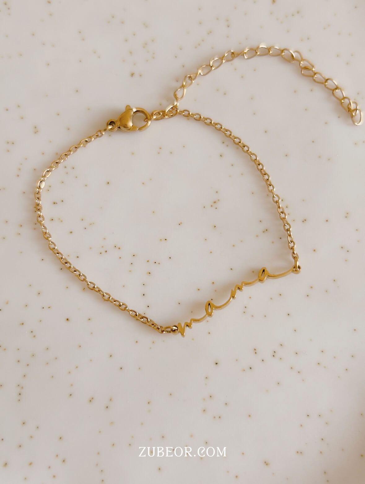Pulsera mamá cursiva 4