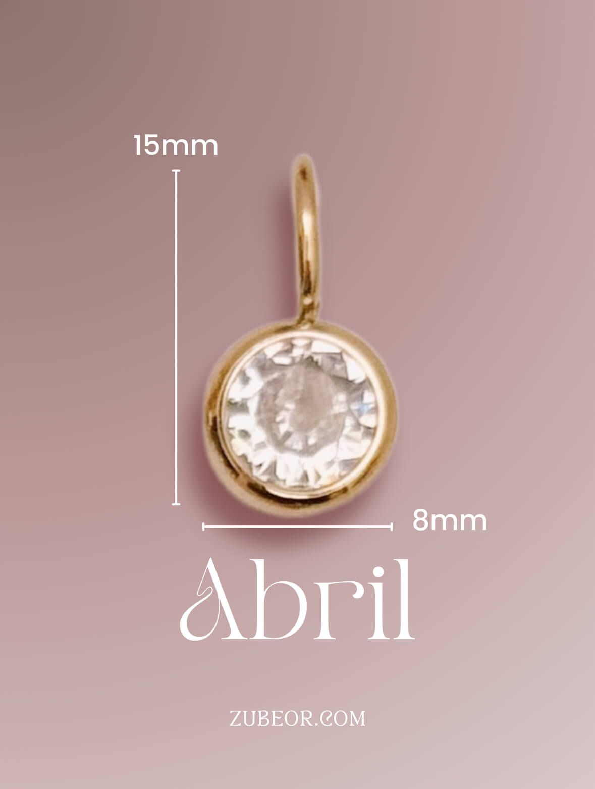 Dijes cristal de mes grande 27
