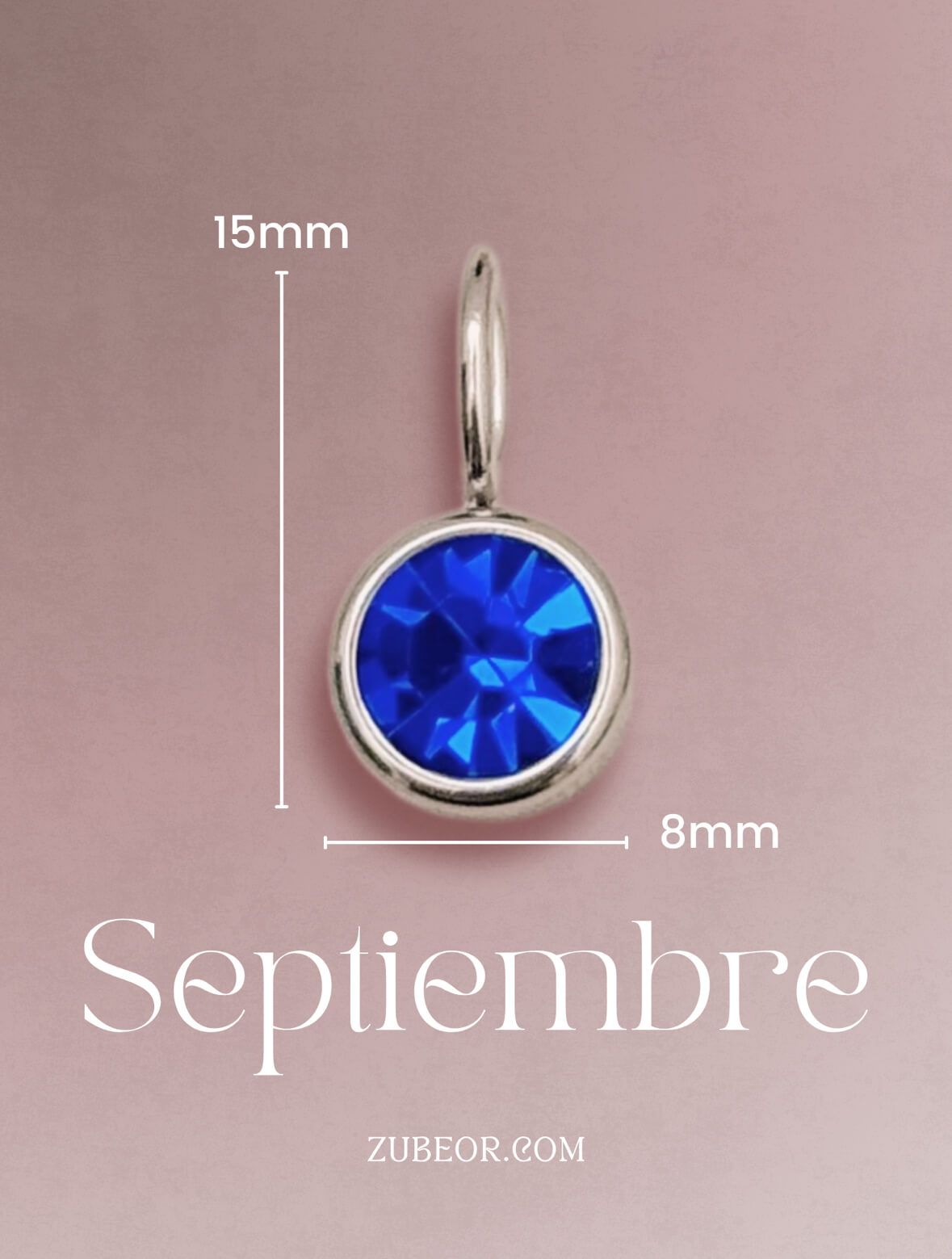 Dijes cristal de mes grande 17