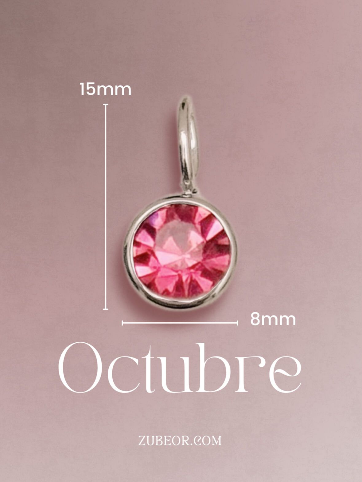 Dijes cristal de mes grande 15
