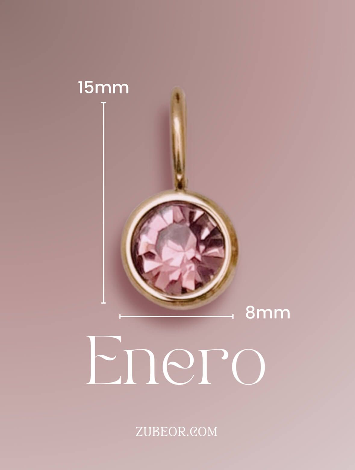 Dijes cristal de mes grande 10