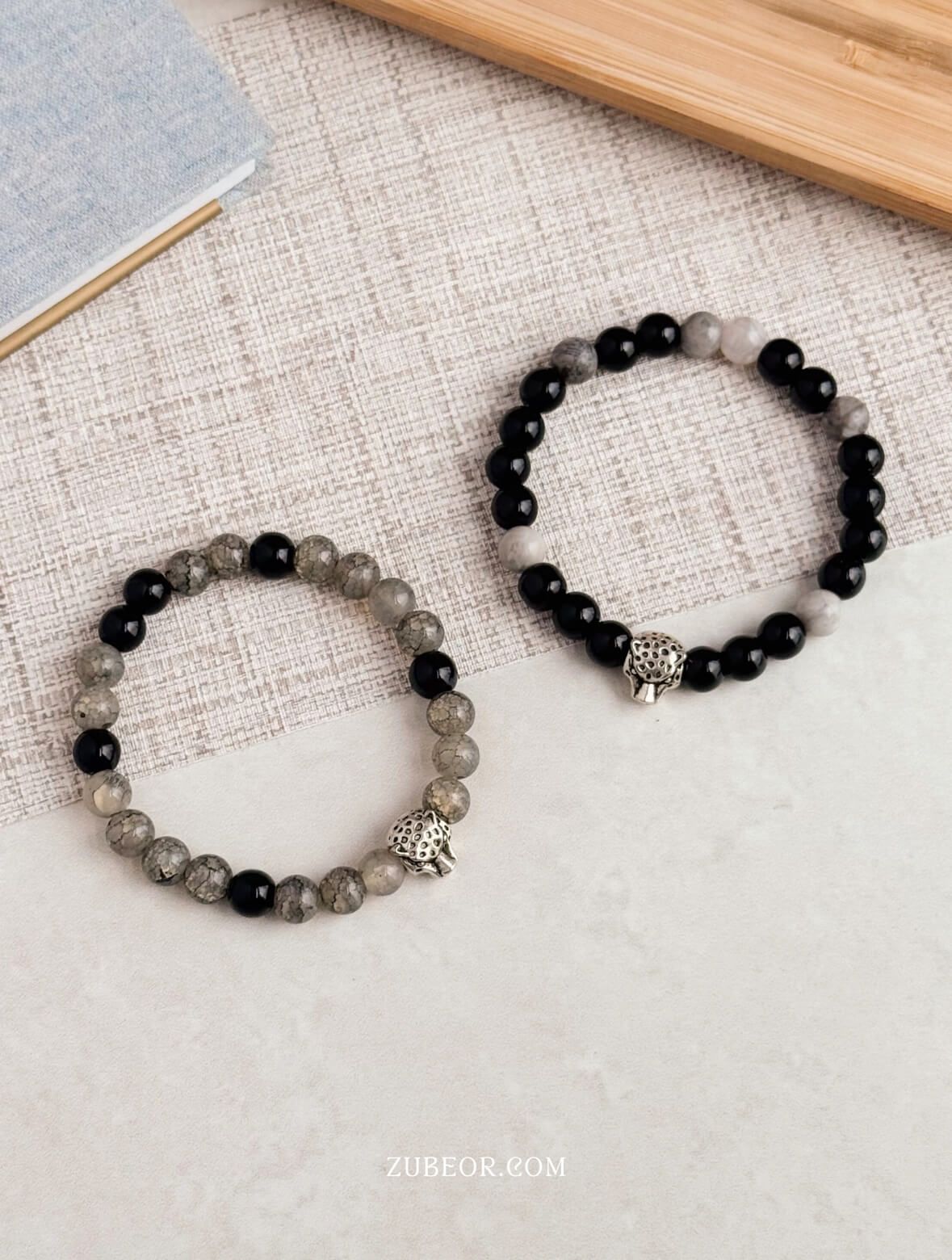 Pulsera de piedras jaguar 4