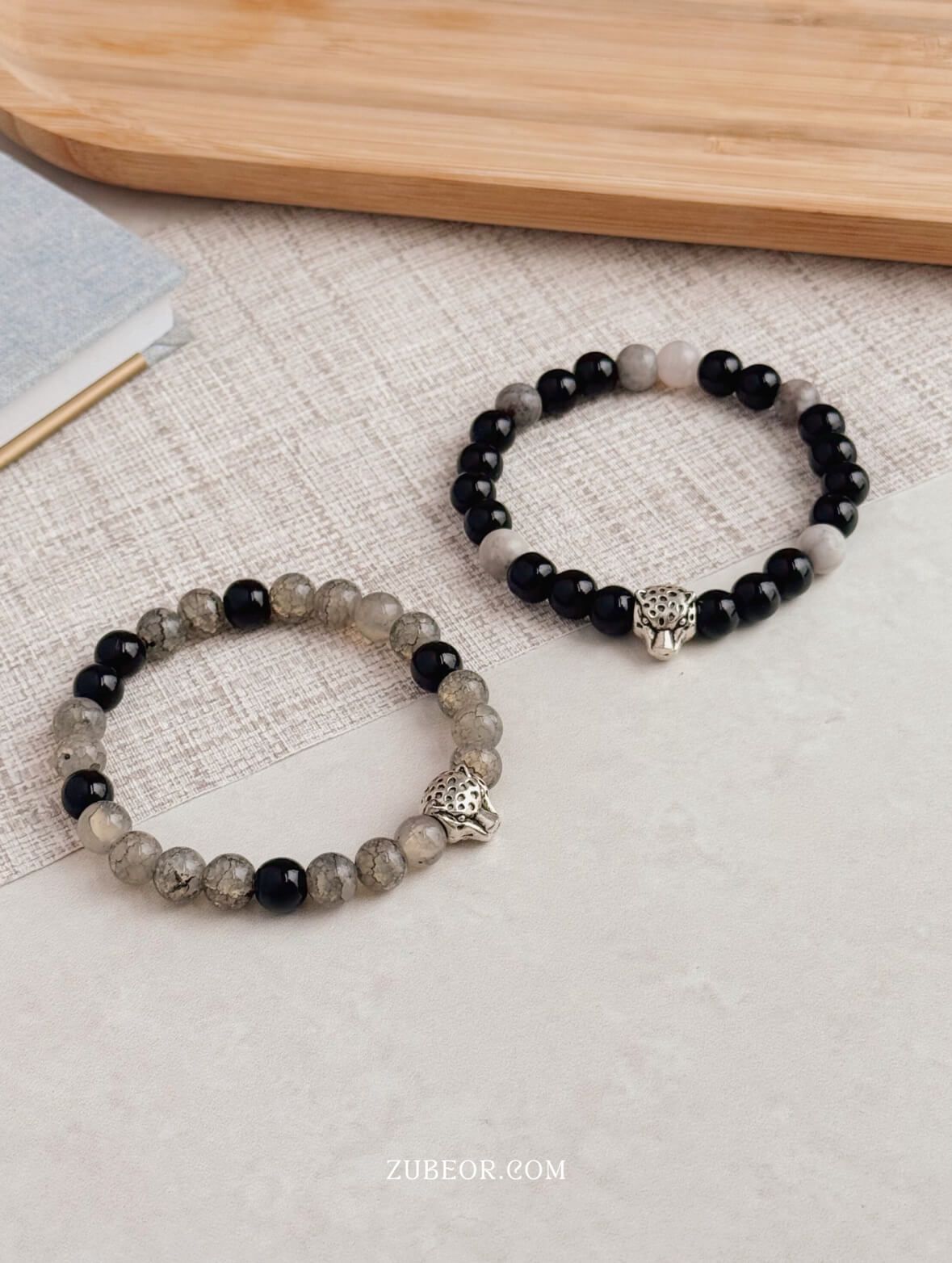 Pulsera de piedras jaguar 3