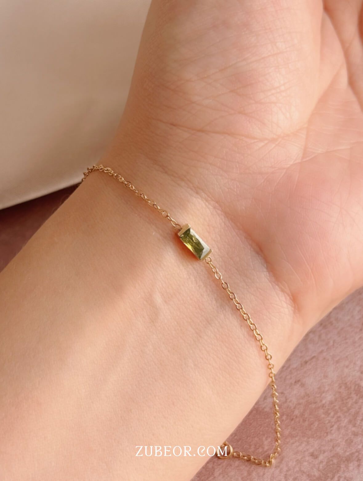 Pulsera con cristal de mes 10