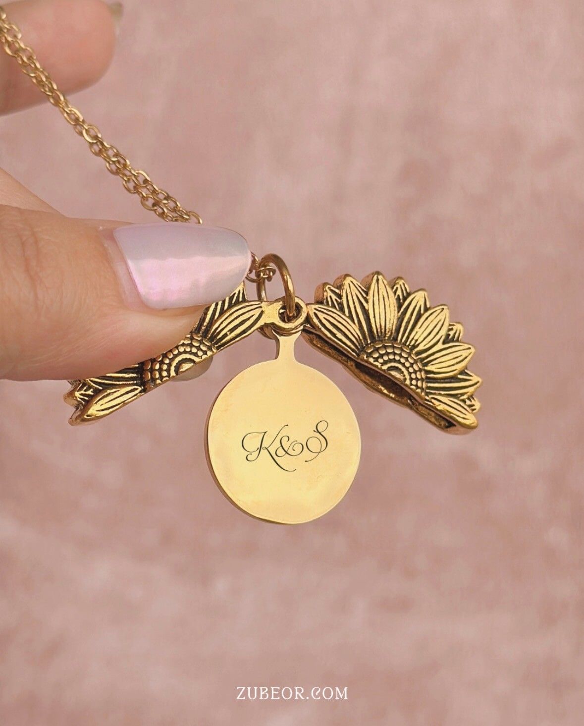 Cadena girasol personalizada (solo pago previo) 9