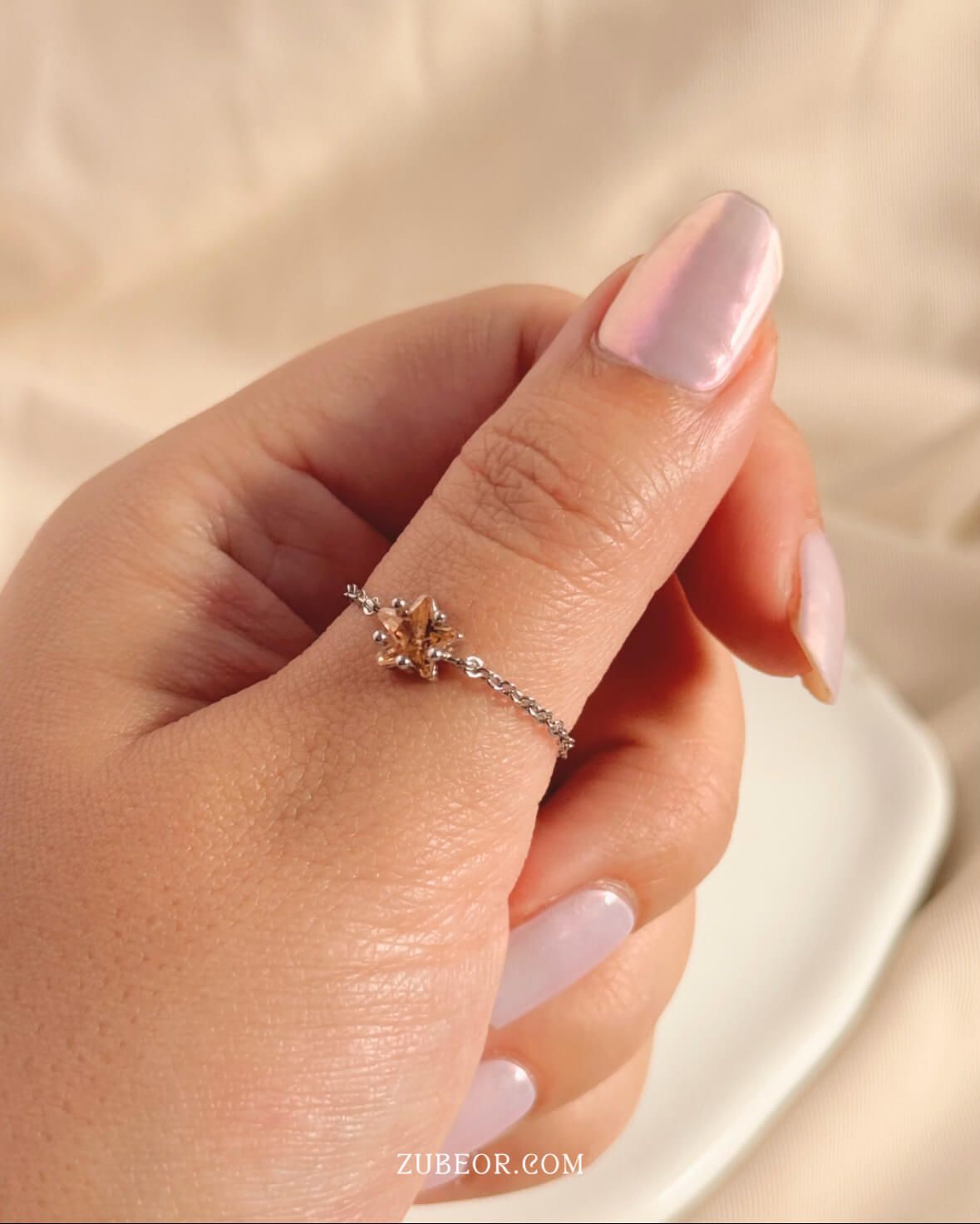 Anillo estrella ajustable 3