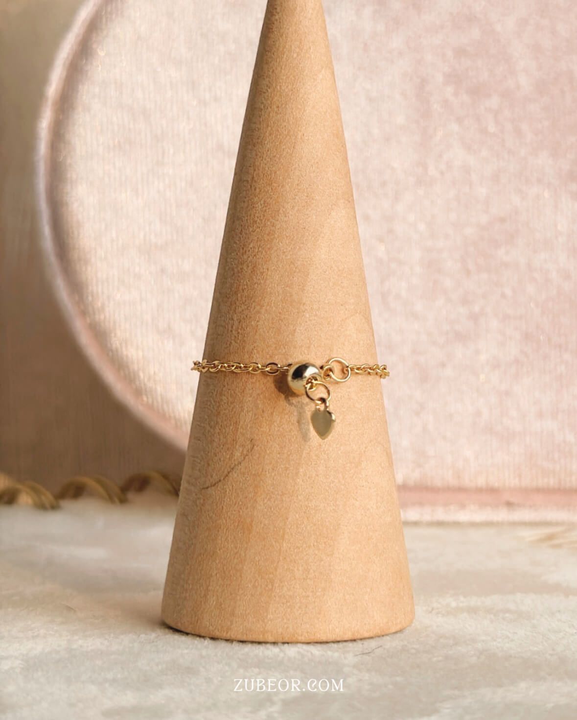 Anillo corazón ajustable 5