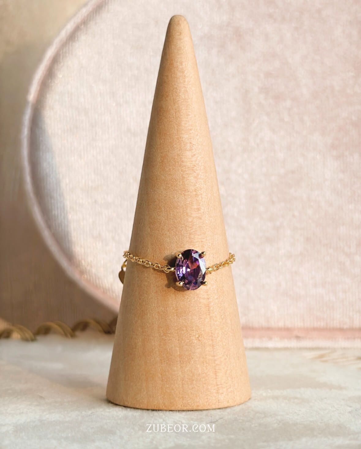 Anillo ovalo ajustable 4