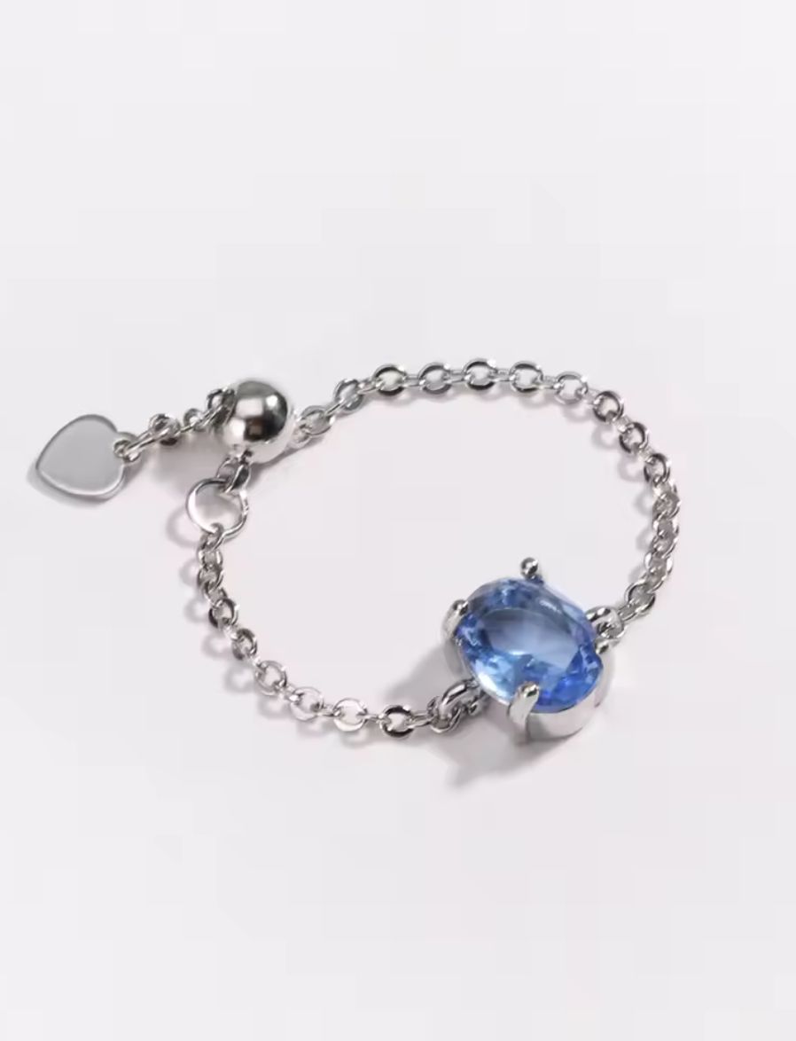 Anillo ovalo ajustable 12