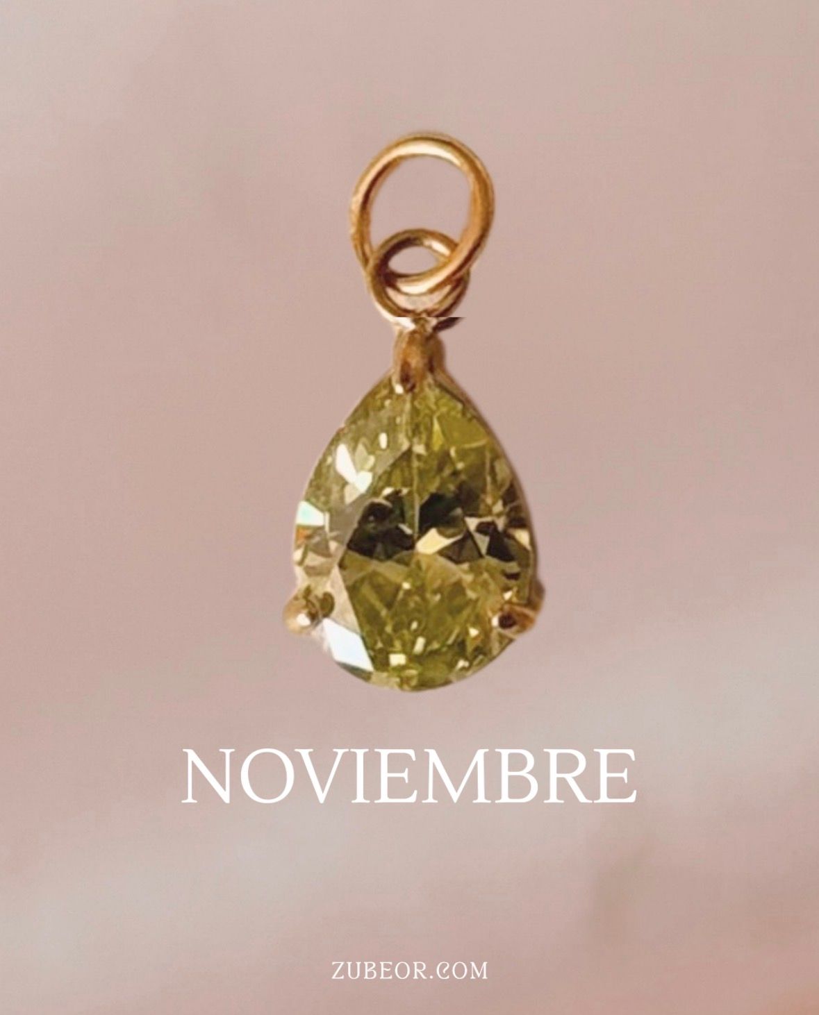 Dije cristal de mes gota 14