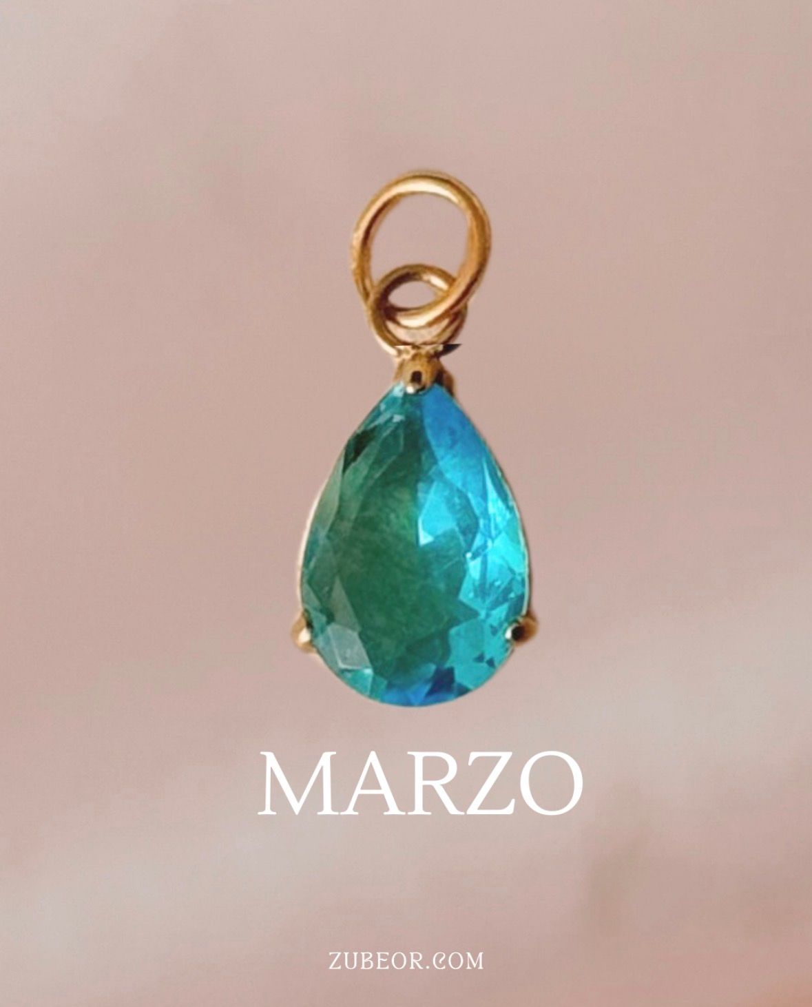 Dije cristal de mes gota 6