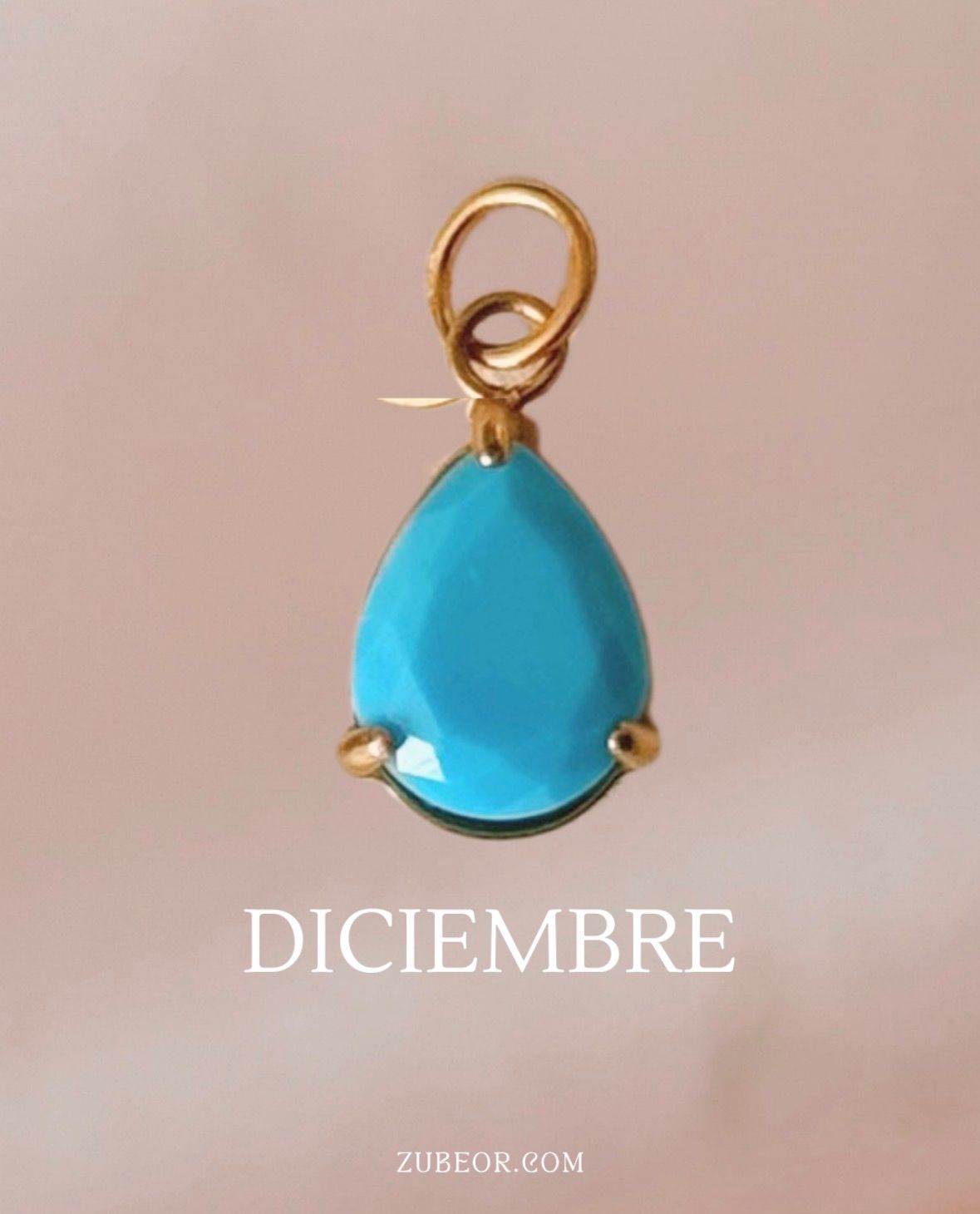 Dije cristal de mes gota 15