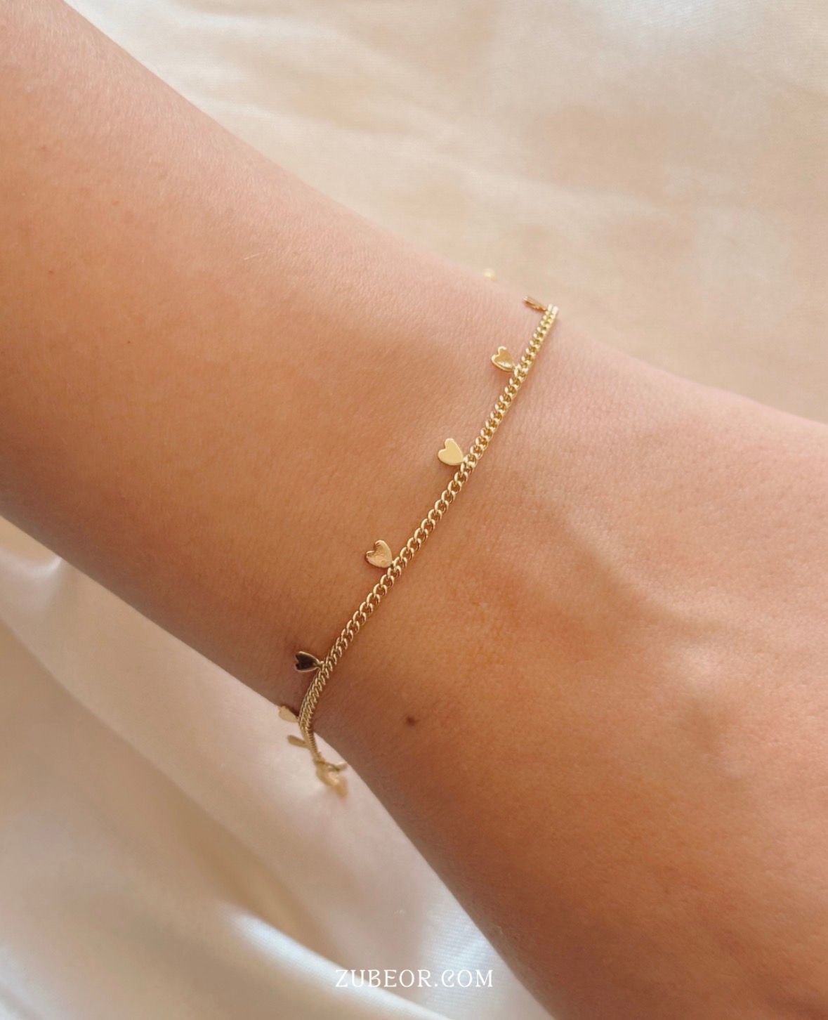 Pulsera corazones