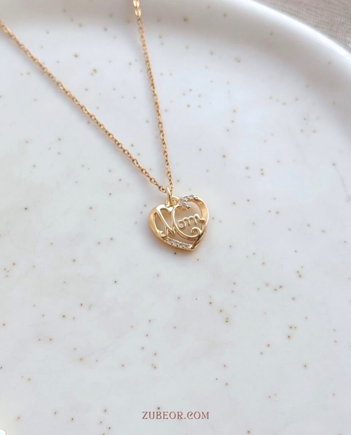 Cadena corazón Mom 3