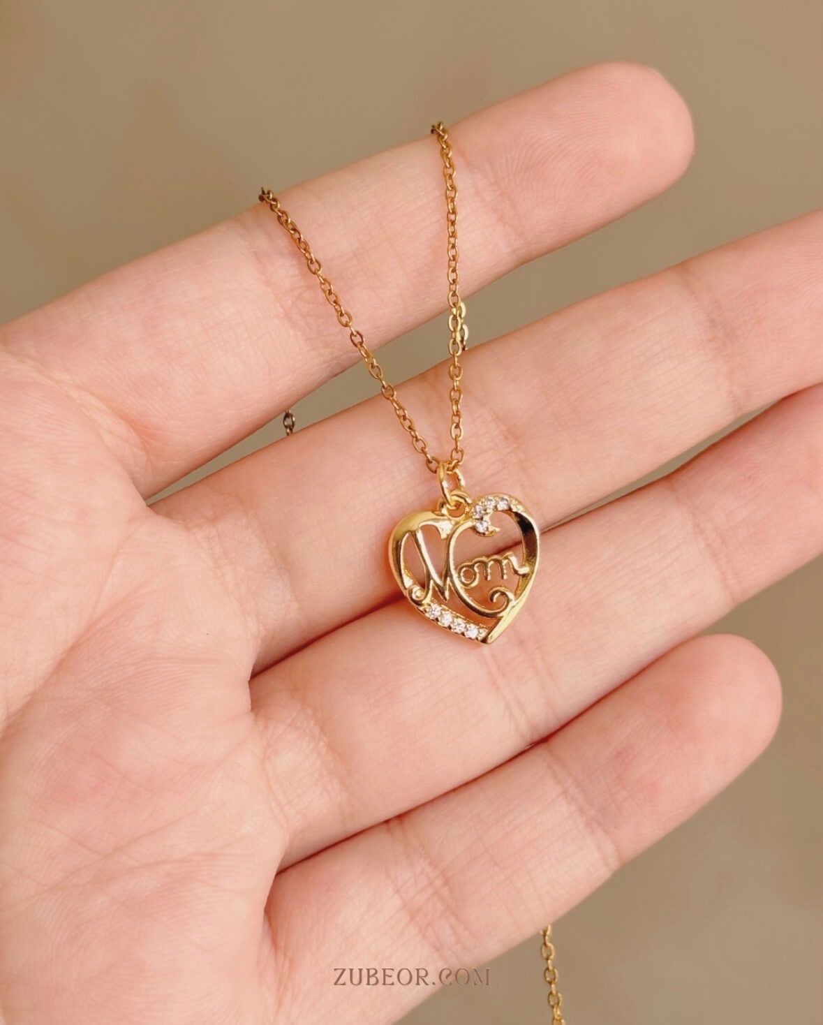 Cadena corazón Mom 2