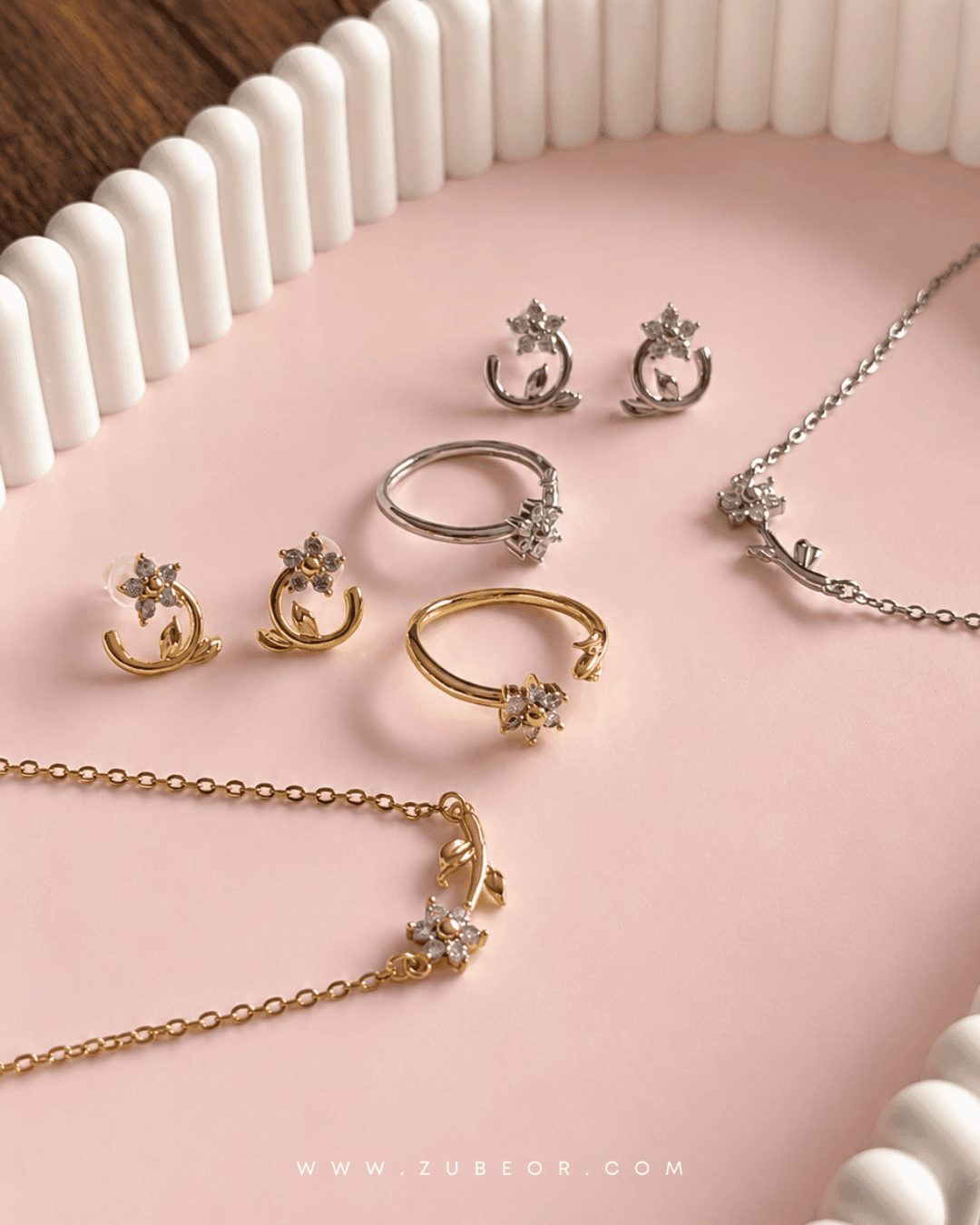 Set completo flor Nomeolvides
